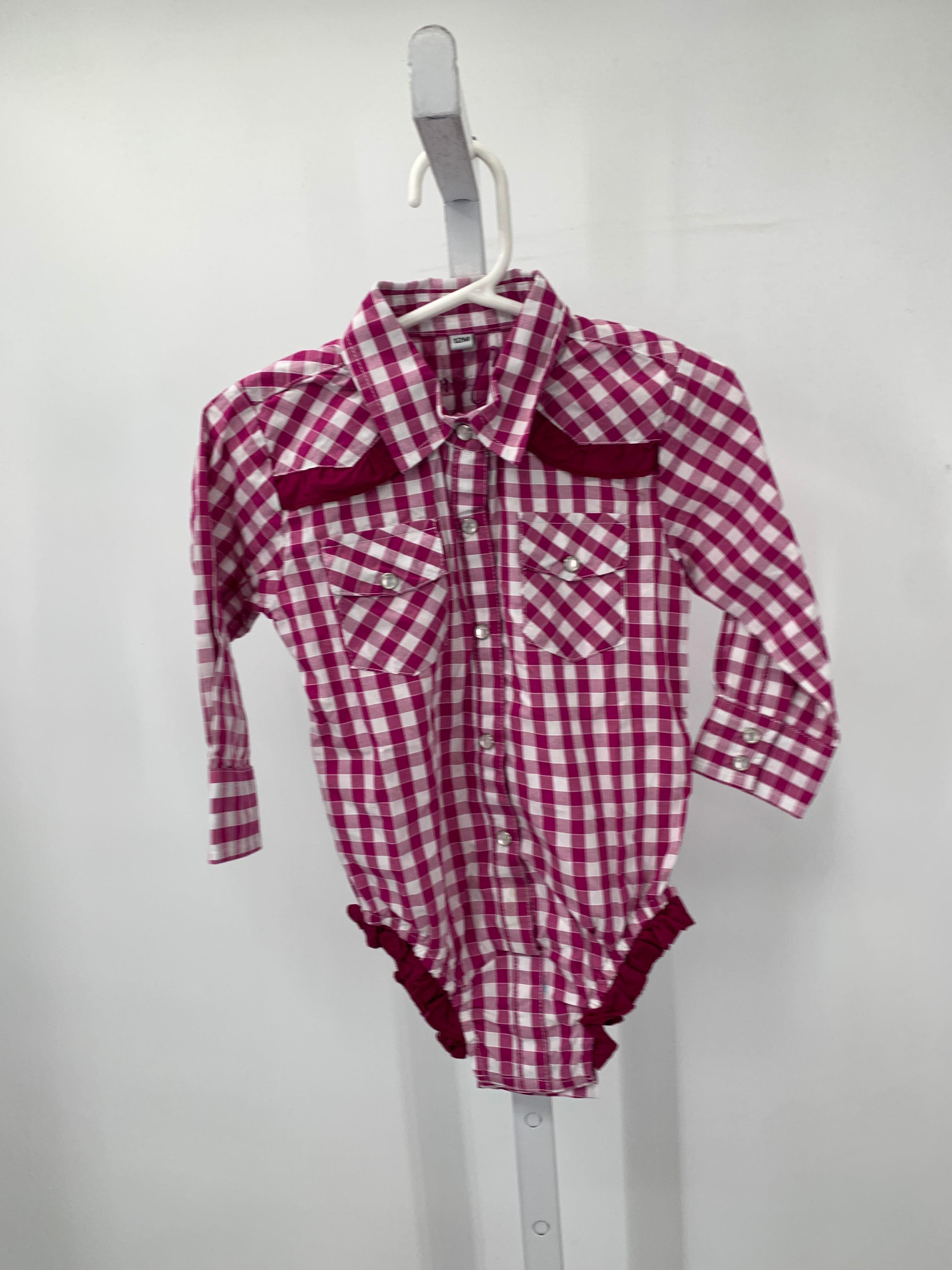 Size 12 Months Girls Long Sleeve Shirt