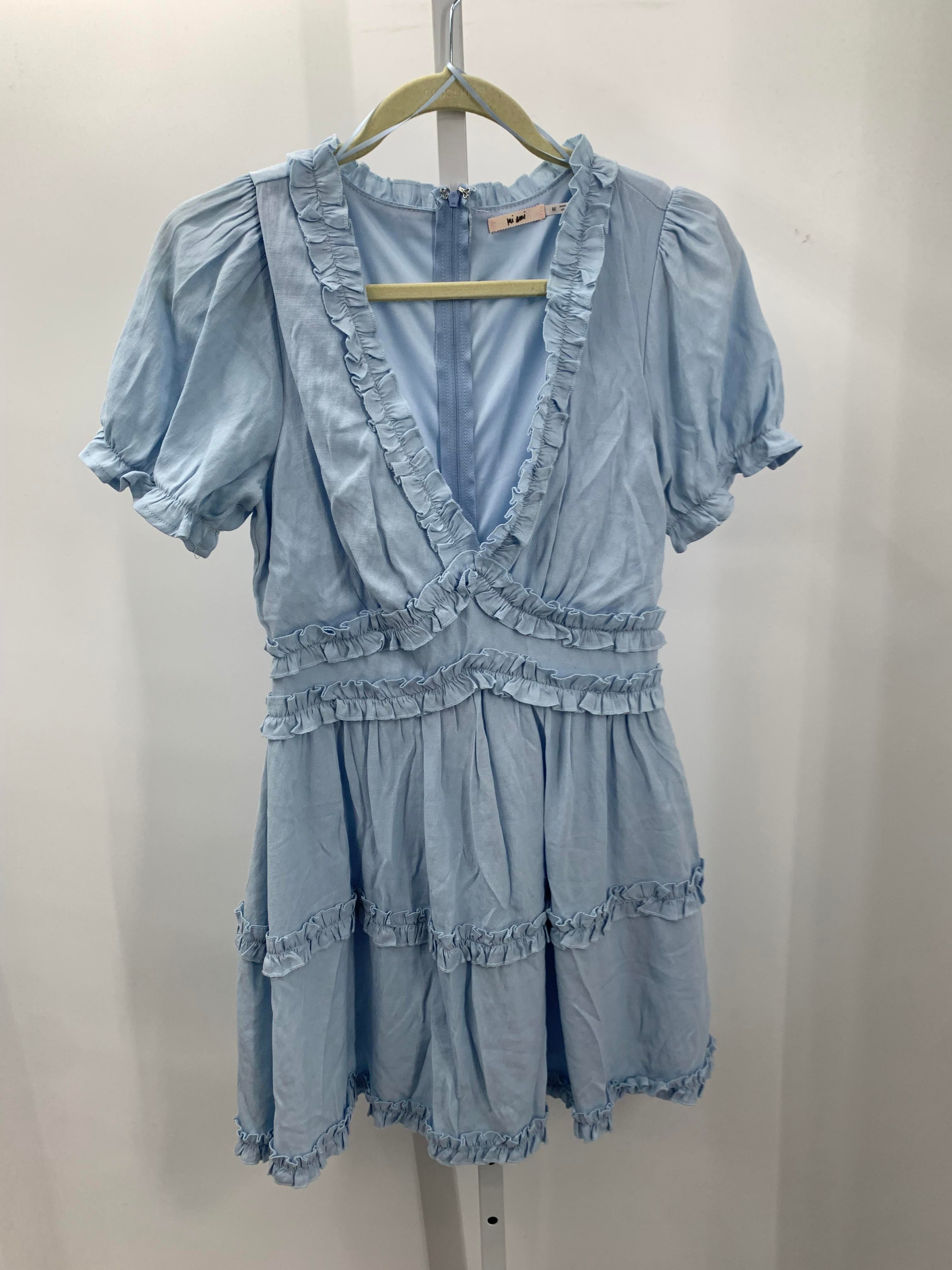 Miami Size Medium Misses Short Sleeve Dress
