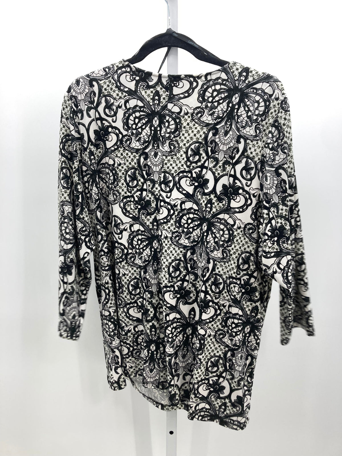 Calvin Klein Size 2X Womens 3/4 Sleeve Shirt