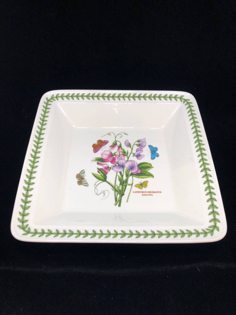 SQUARE BOTANIC SERVING DISH BOWL.