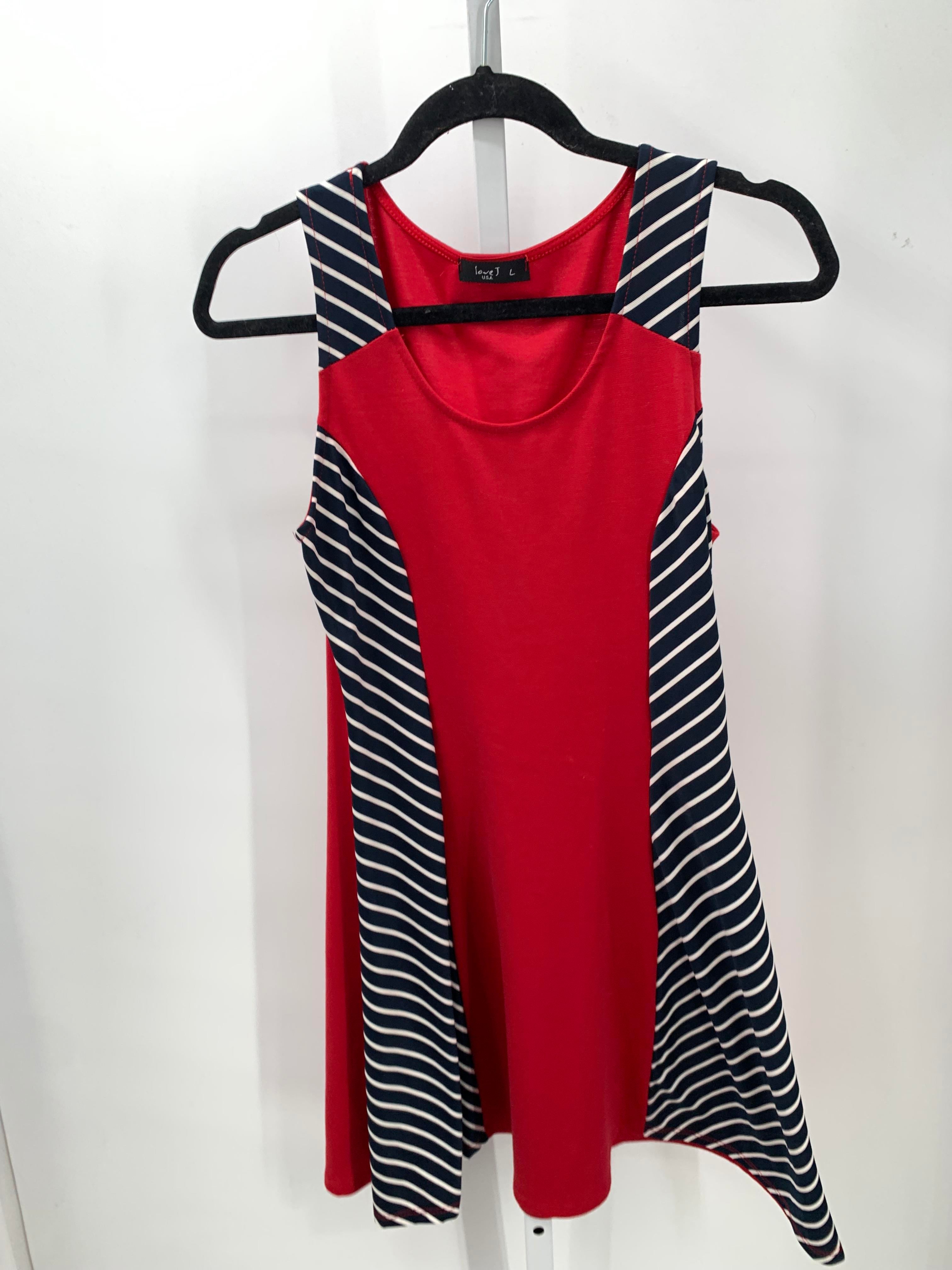 Love J Size Large Juniors Sleeveless Dress
