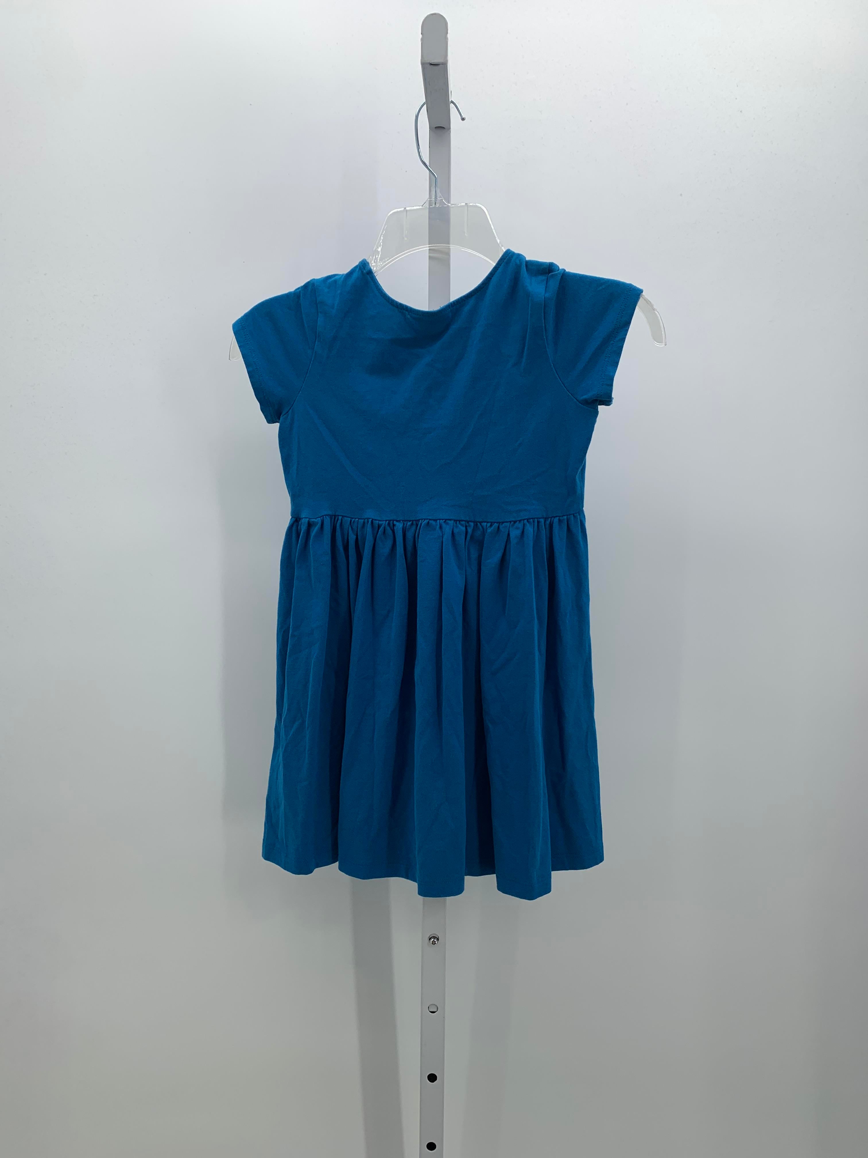 Hanna Anderson Size 6-7 Girls Short Sleeve Dress