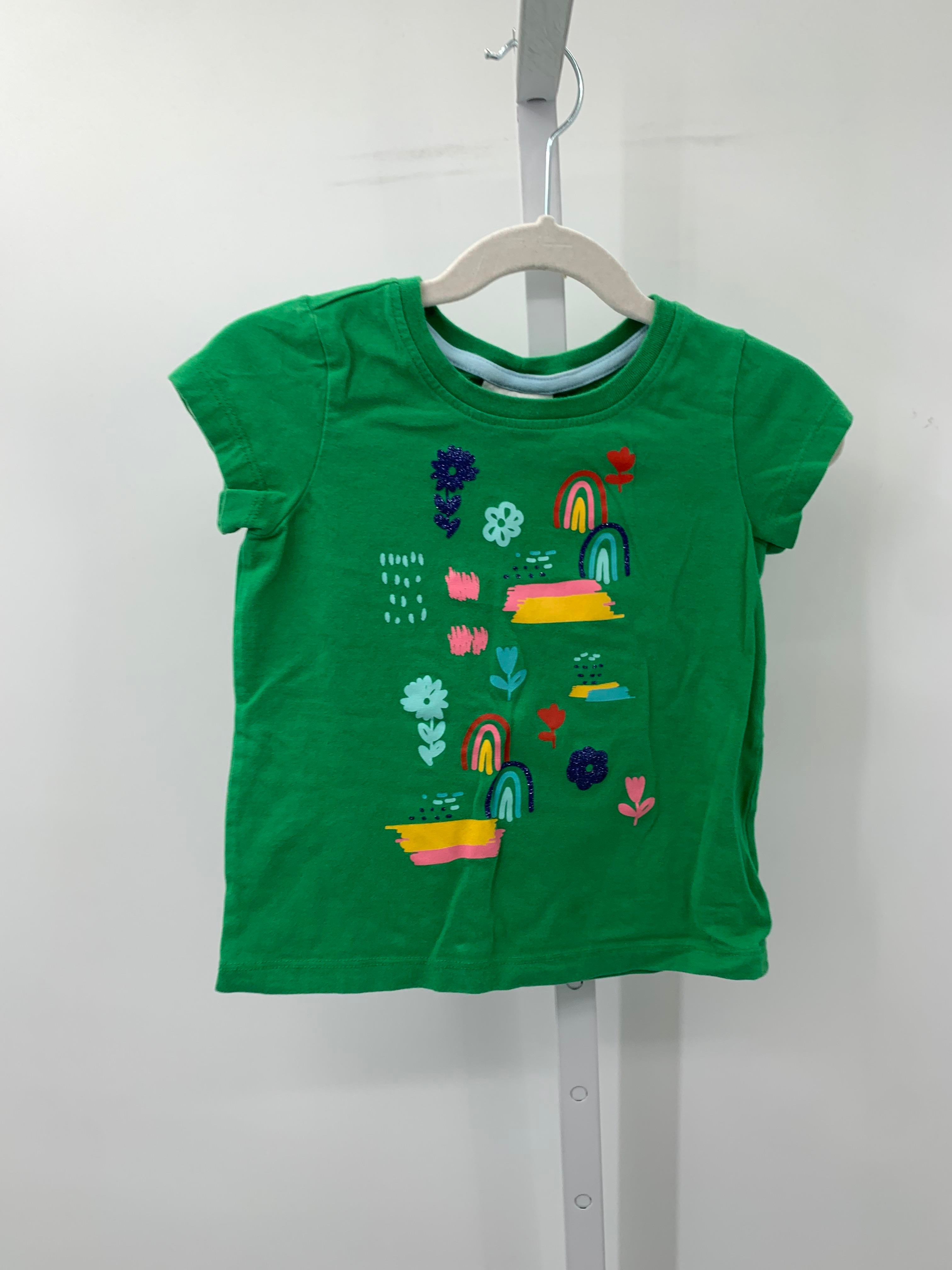 Hanna Anderson Size 4 Girls Short Sleeve Shirt