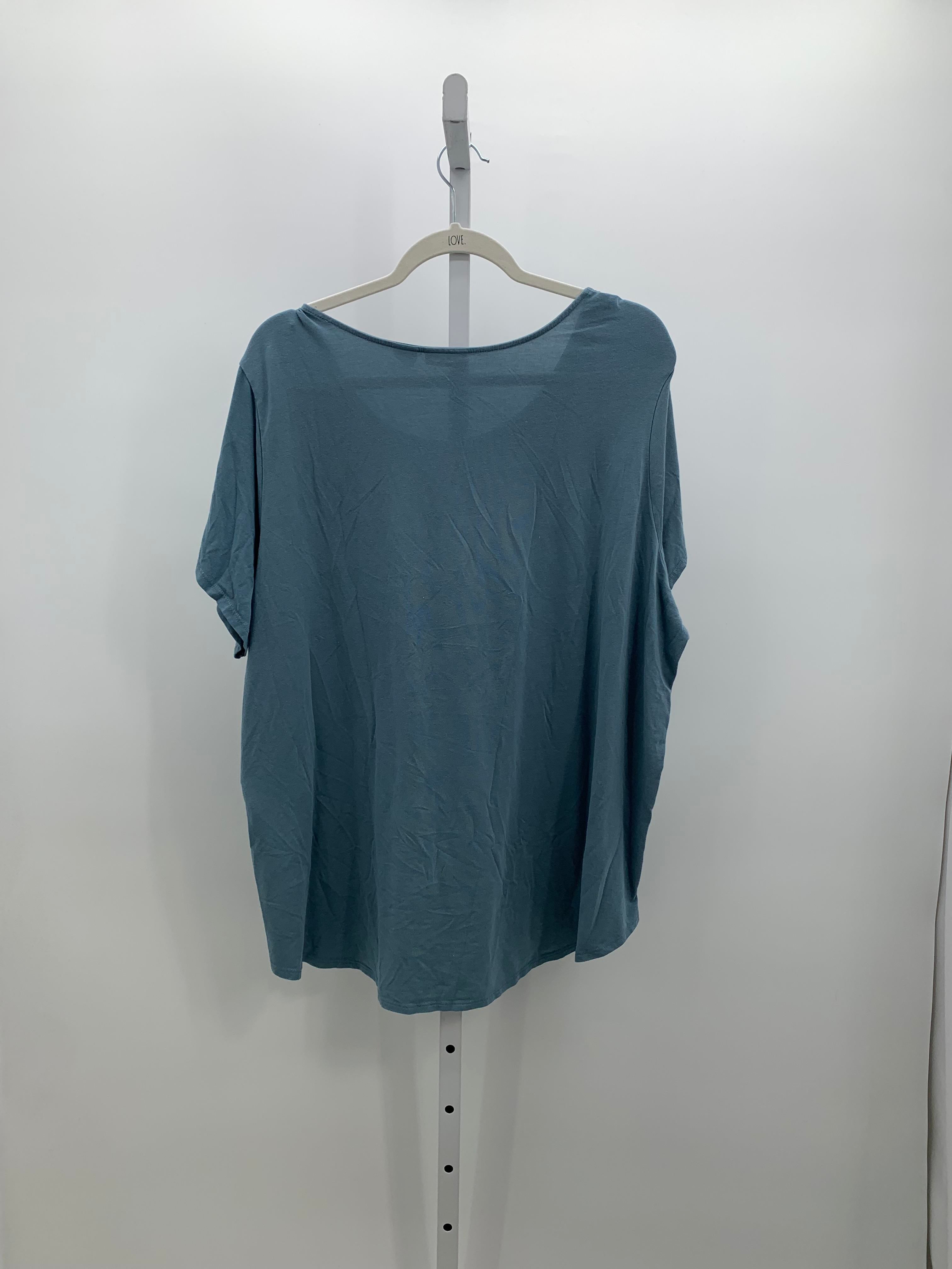Tahari Size 3X Womens Short Sleeve Shirt