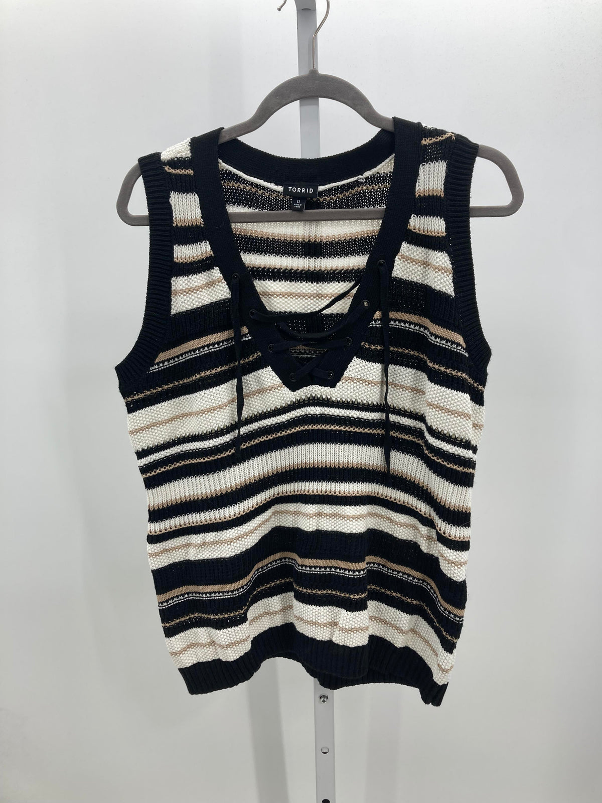Torrid Size 0X Womens Sleeveless Sweater