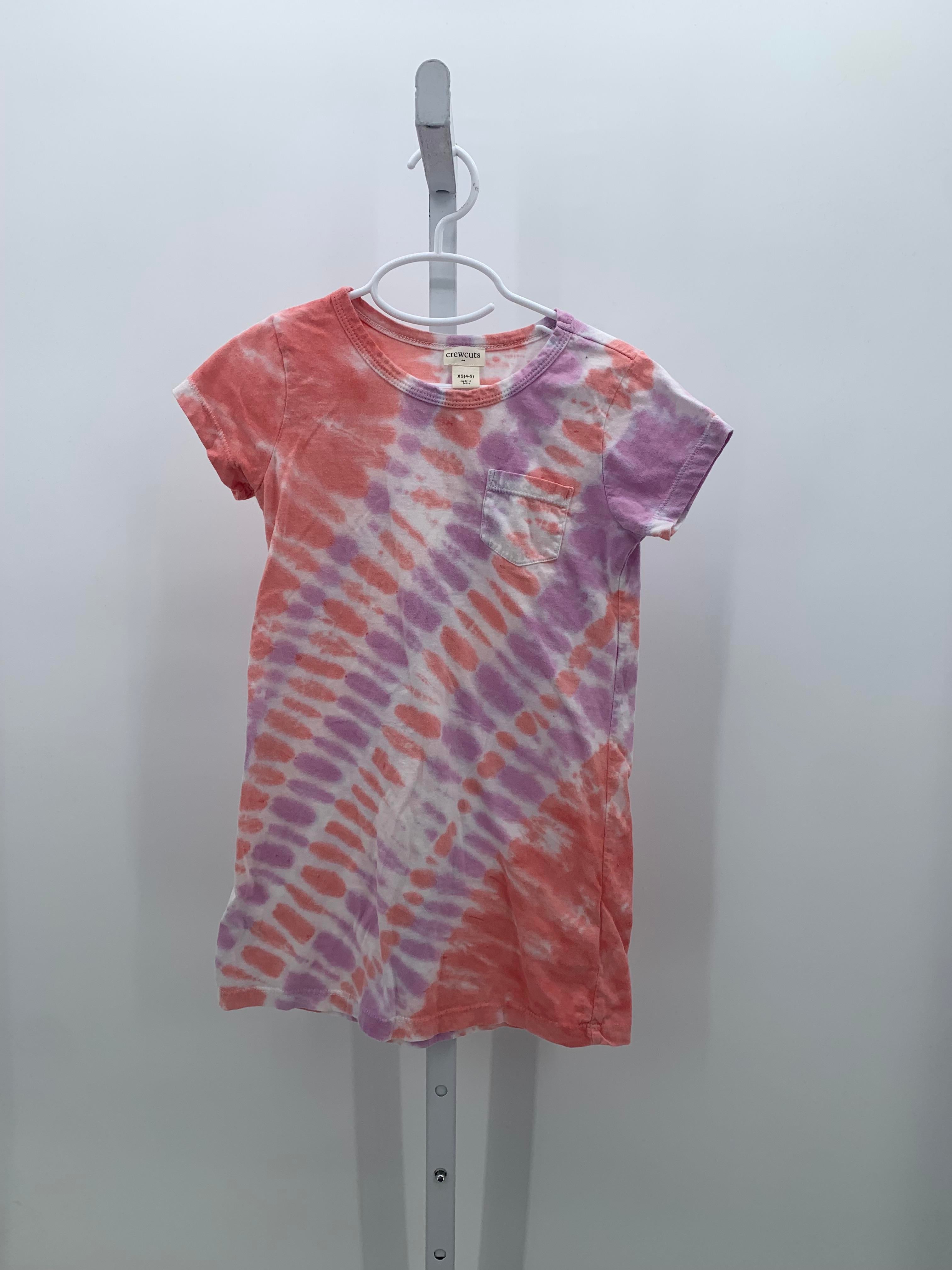 crewcuts Size 4-5 Girls Short Sleeve Dress