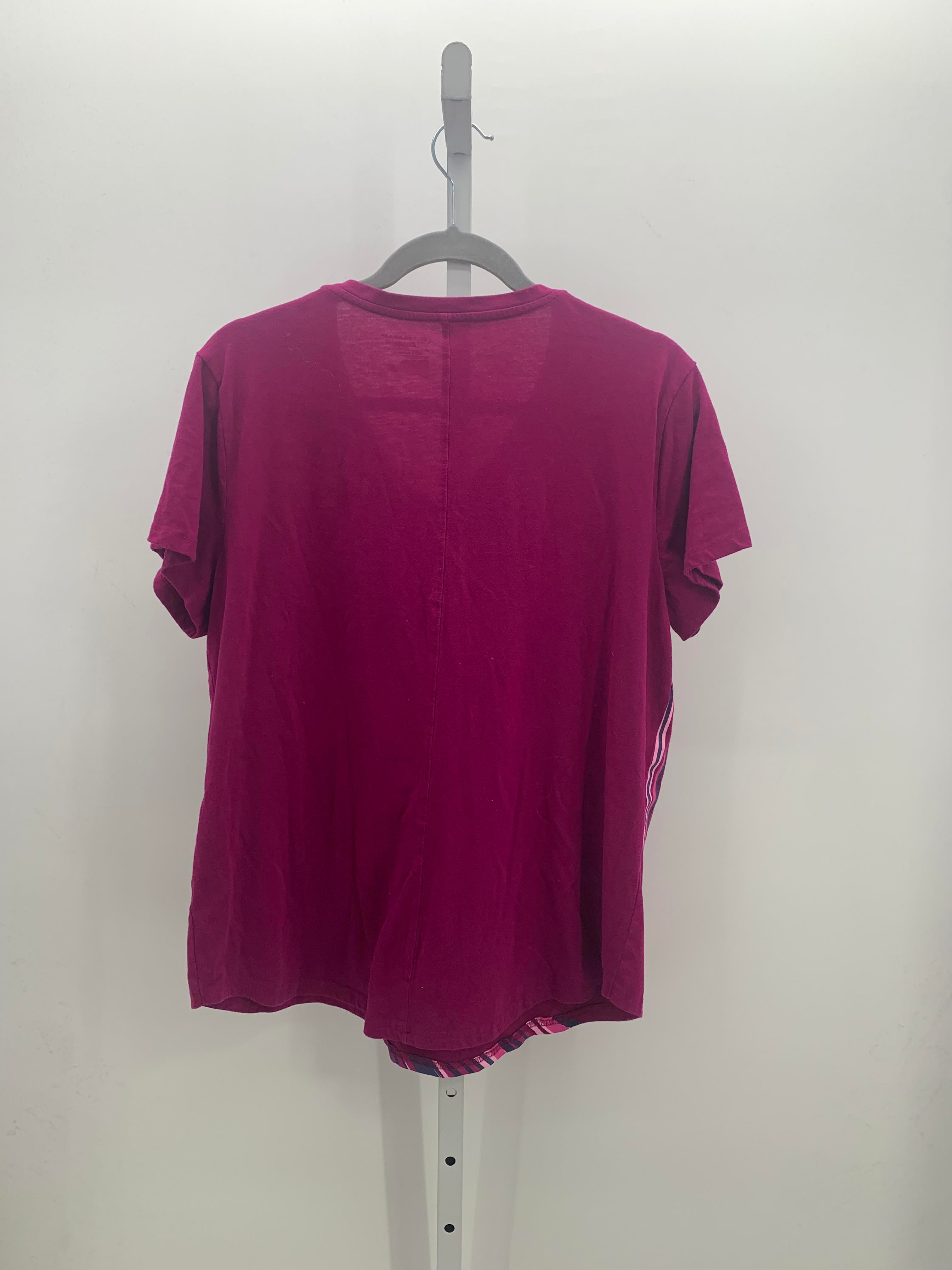 Tek Gear Size XXL Misses Short Sleeve Shirt