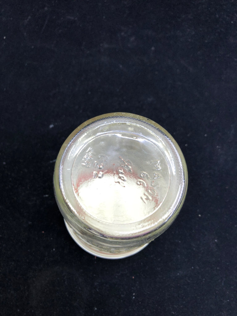 WIDE MOUTH BALL MASON JAR.