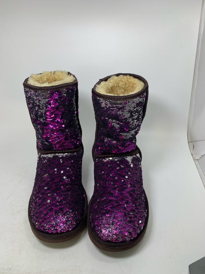 UGG 1002978 Short Sequined Sparkle Boots
