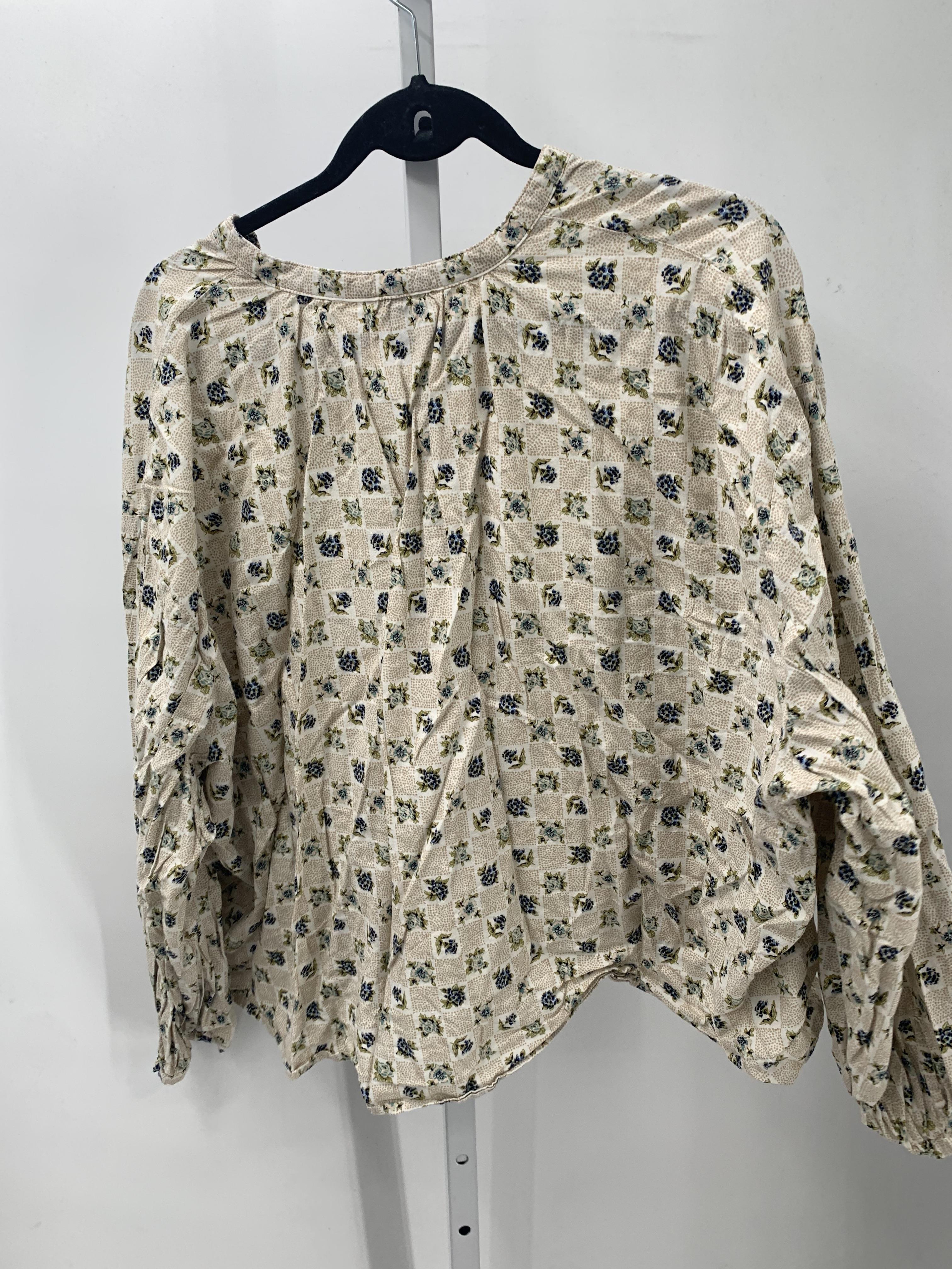 Universal Thread Size XXL Misses Long Sleeve Shirt
