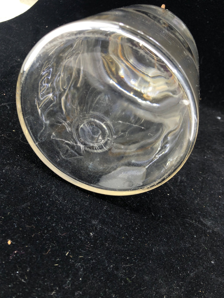 VTG BALL MASON JAR W METAL CLASP.