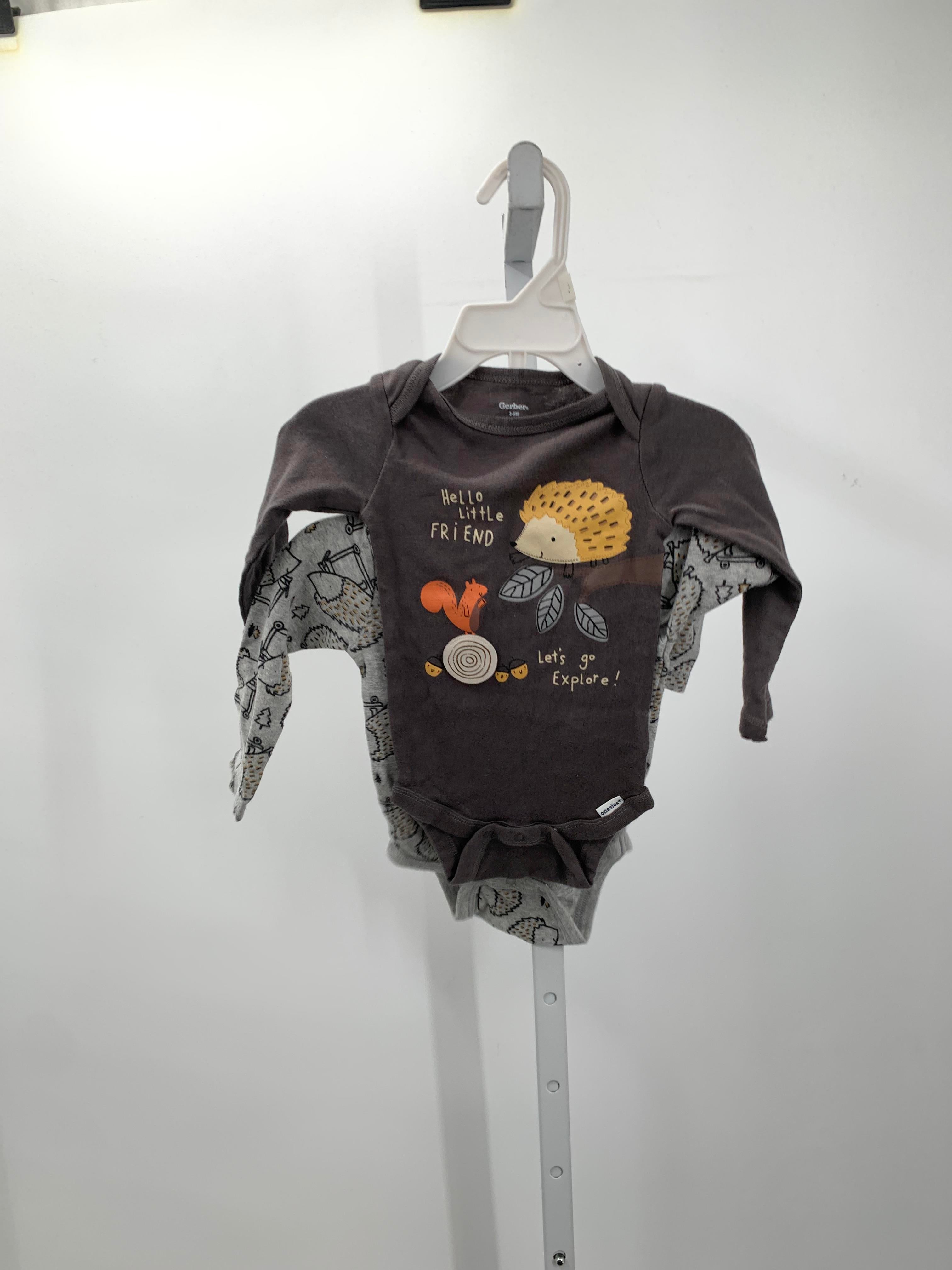 TWO LONG SLV BODY SUIT