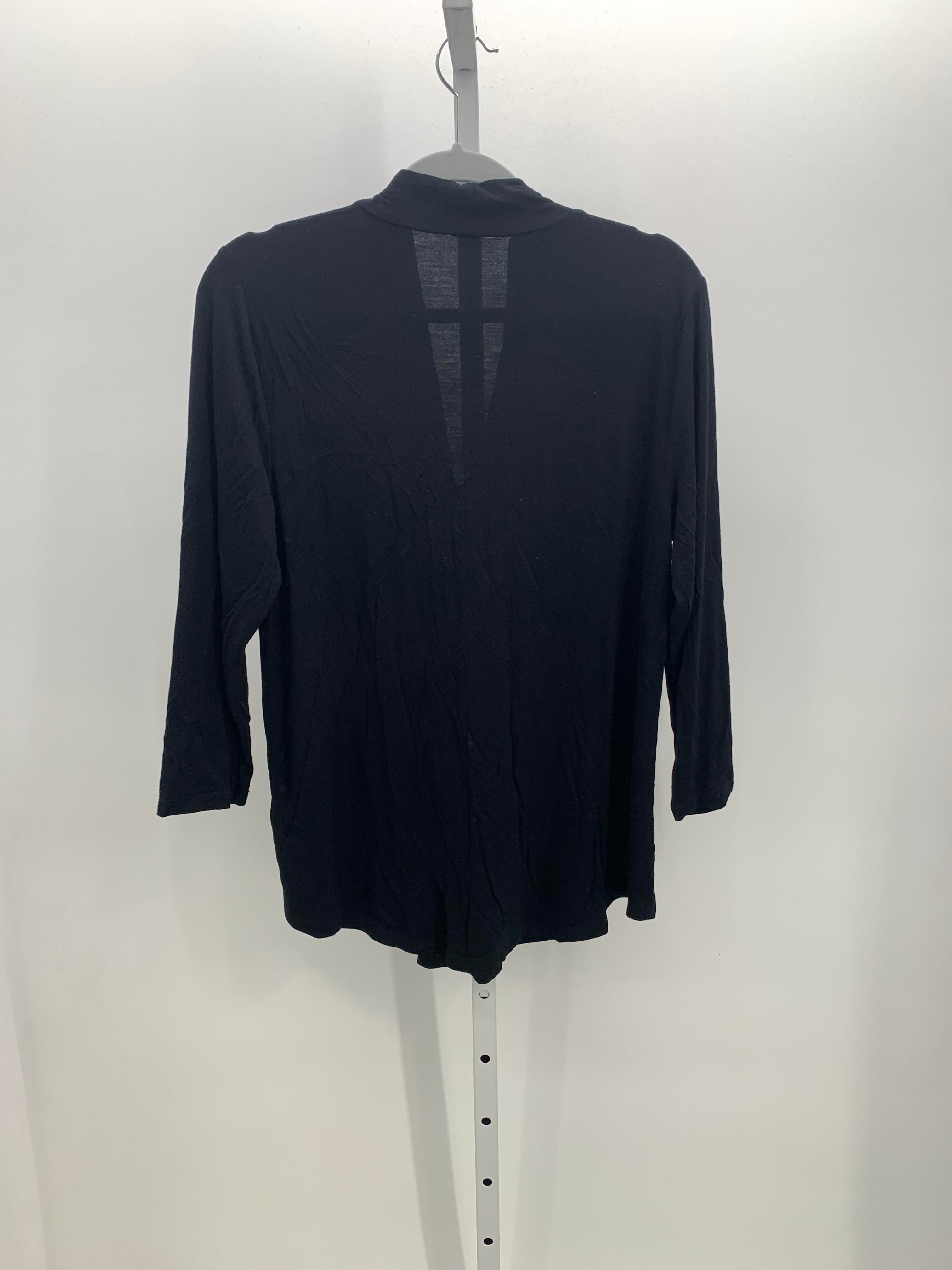 Cable & Gauge Size Large Misses 3/4 Sleeve Shirt