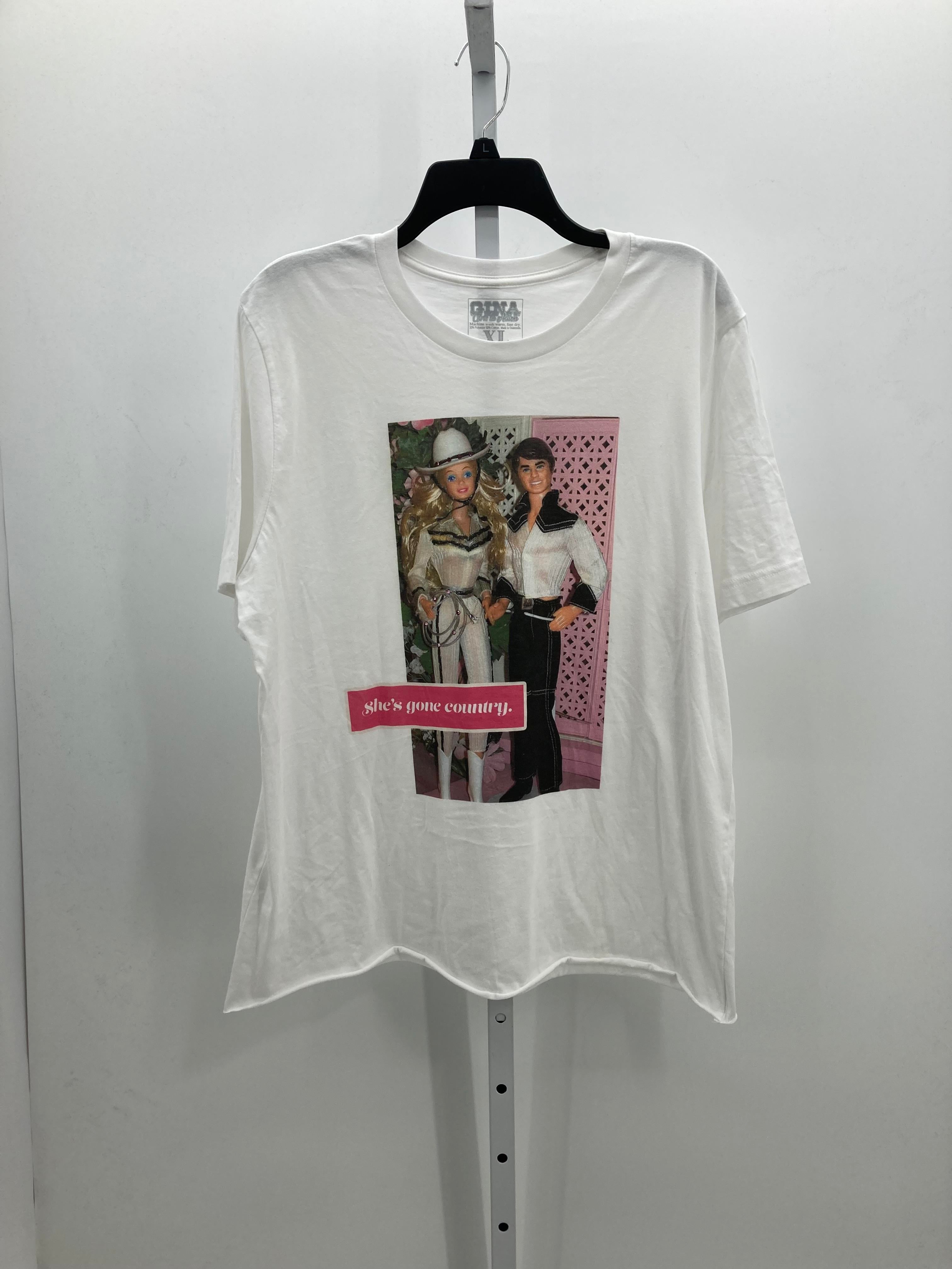 Gina Size Extra Large Juniors Short Sleeve Shirt