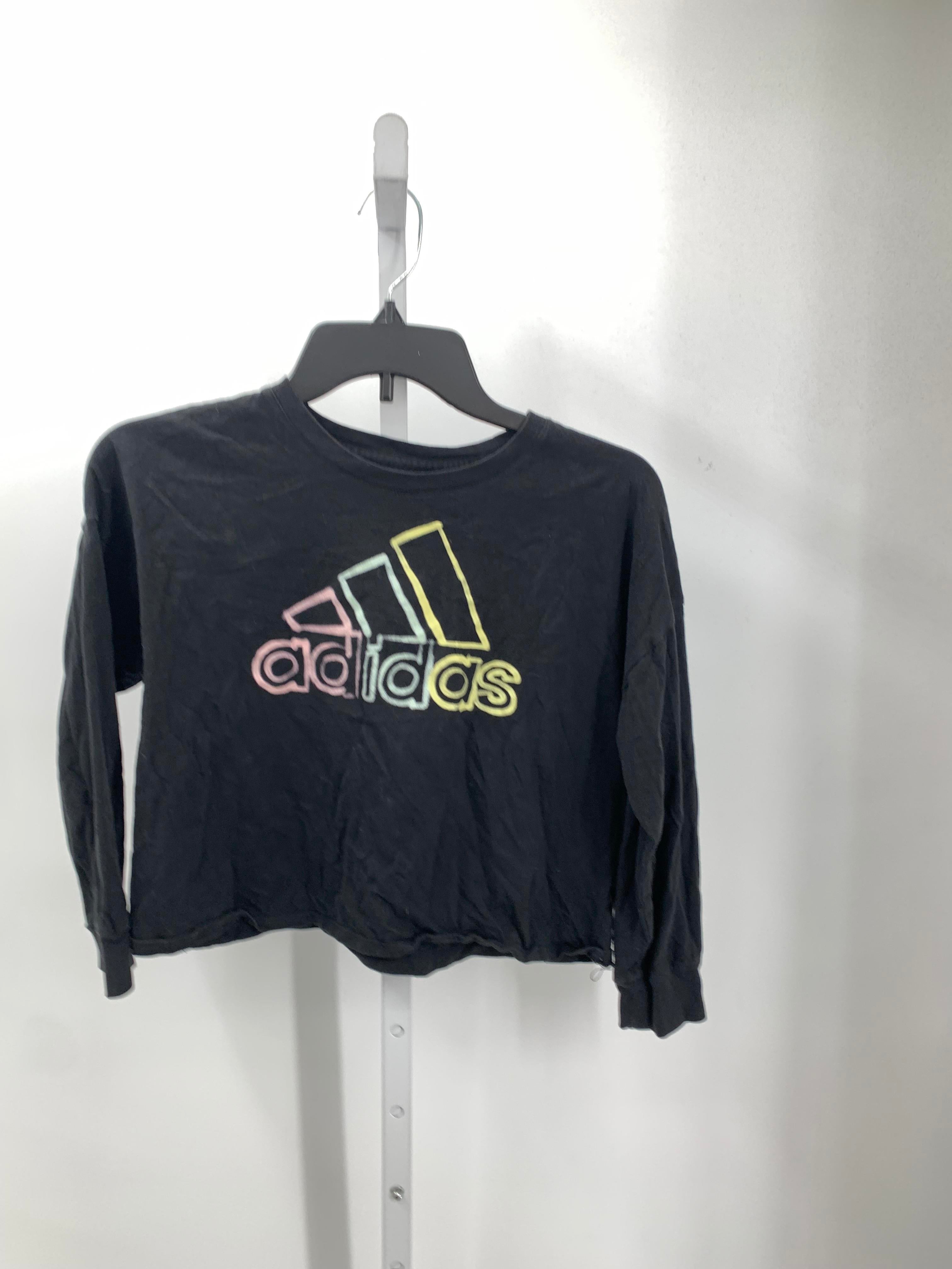 Adidas Size 10-12 Girls Long Sleeve Shirt