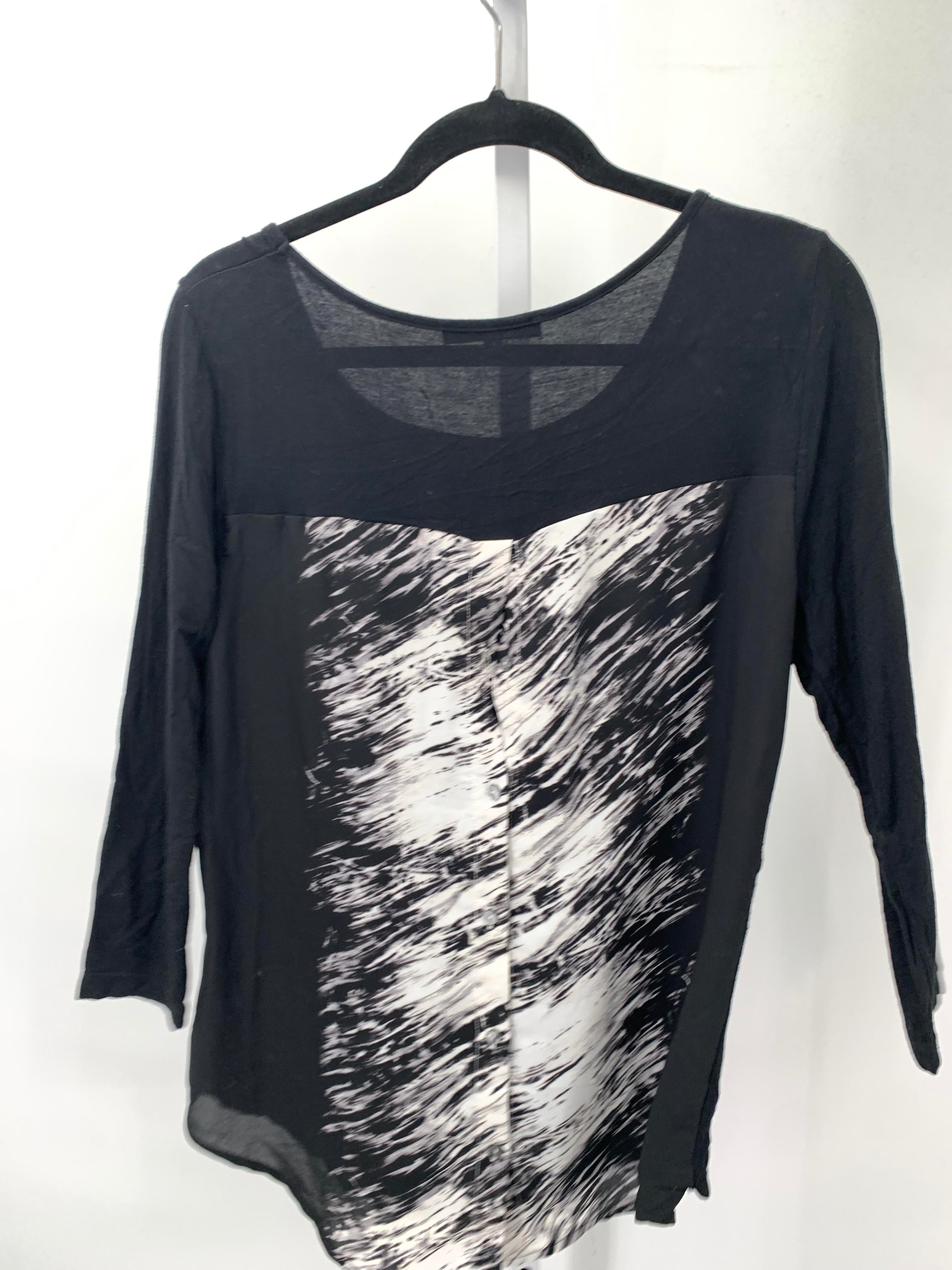 Rose & Olive Size Medium Misses Long Sleeve Shirt