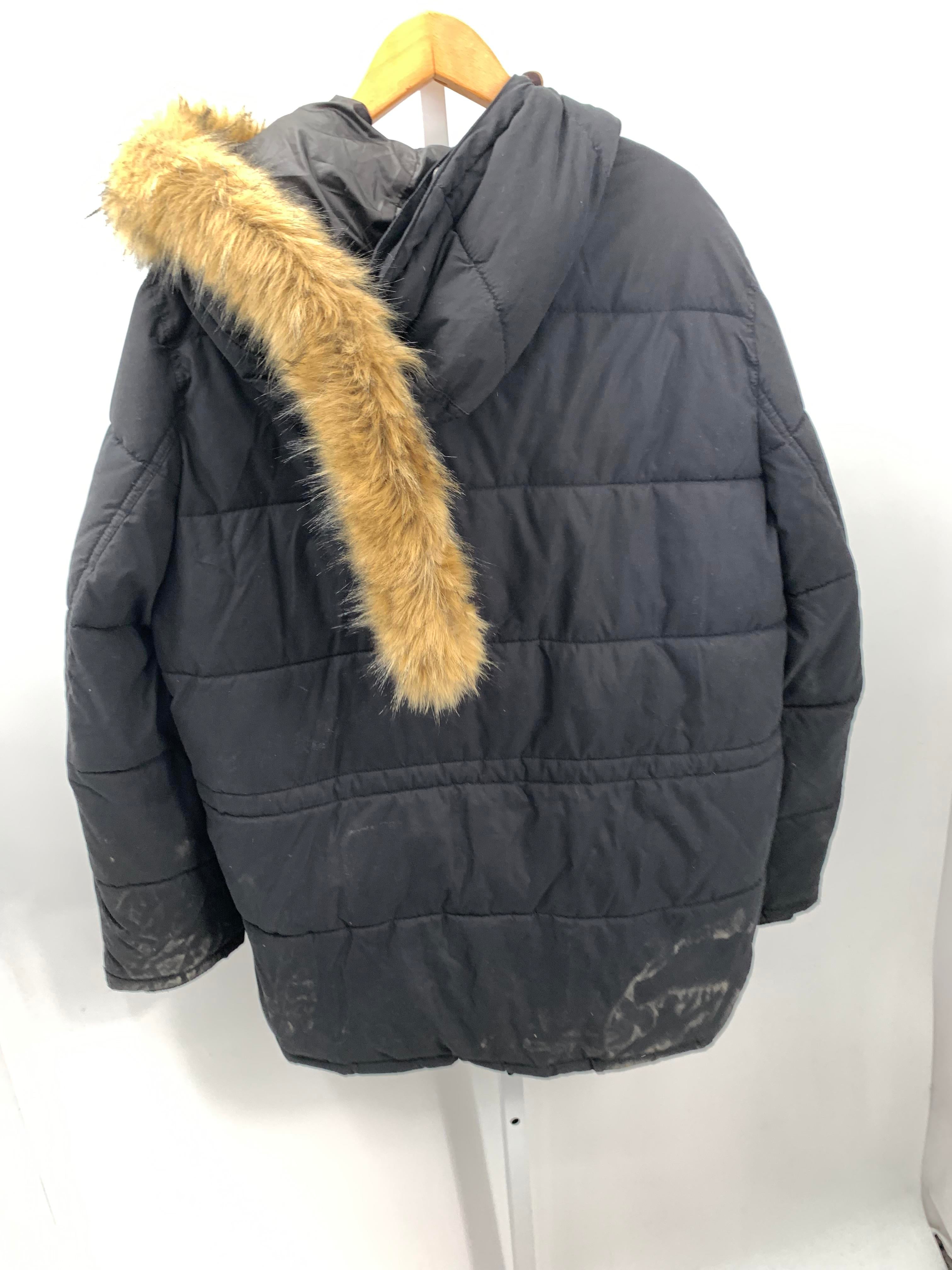 FAUX FUR HOODED ZIP.