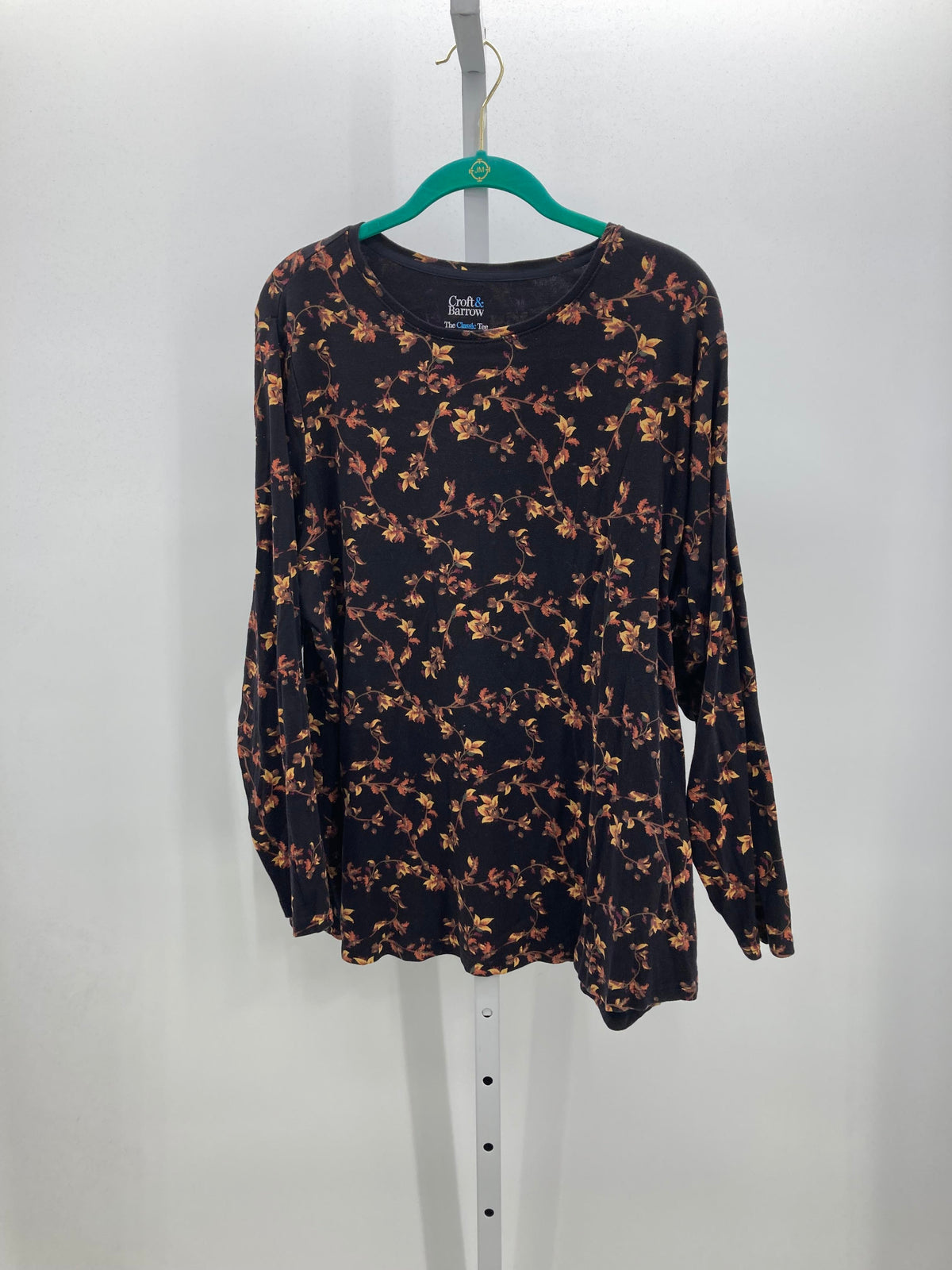 Croft & Barrow Size 2X Womens Long Sleeve Shirt