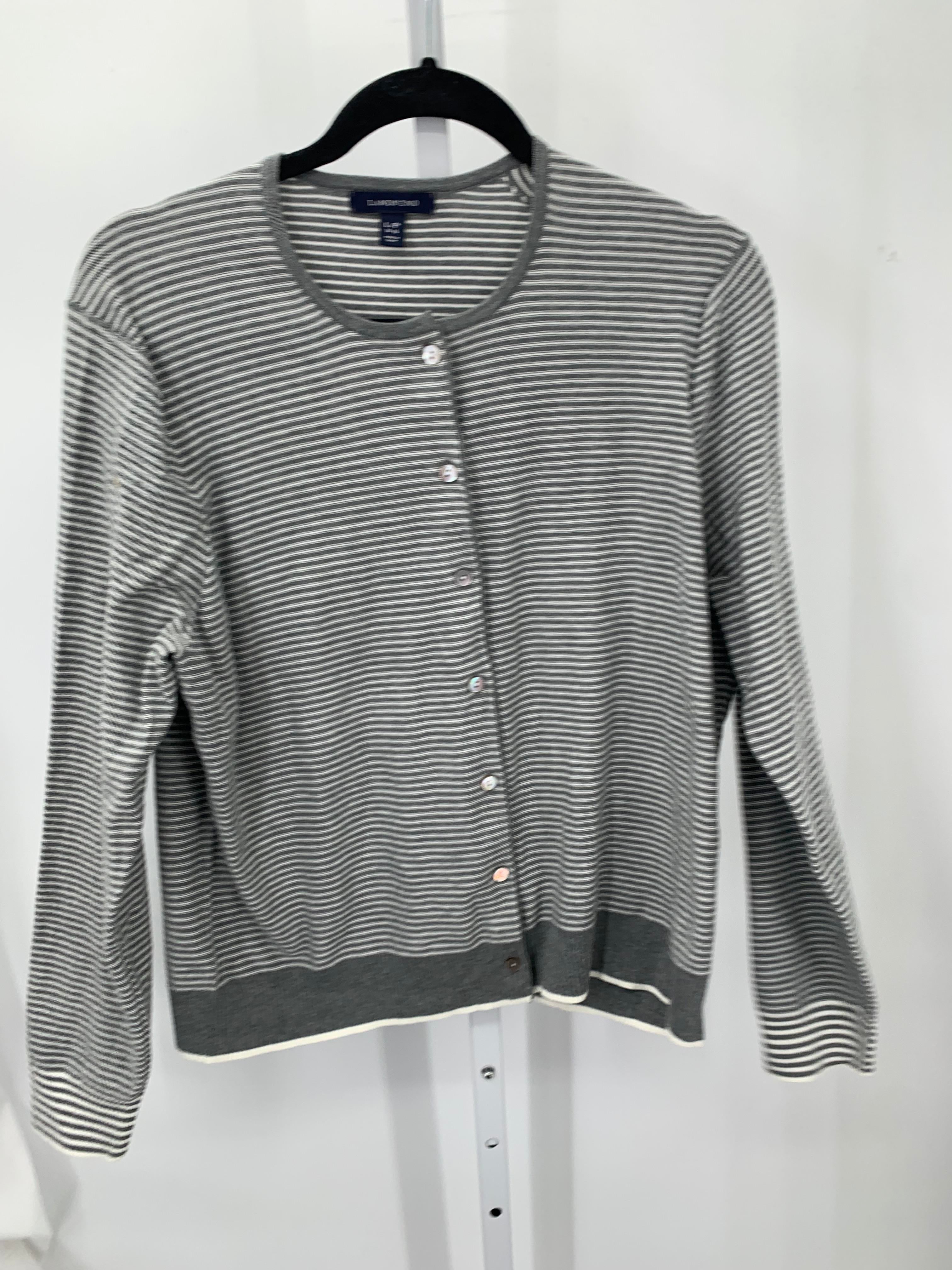 Lands End Size Large Petite Petite Long Slv Sweater