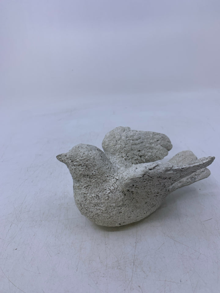 TEXTURED WHITE BIRD.