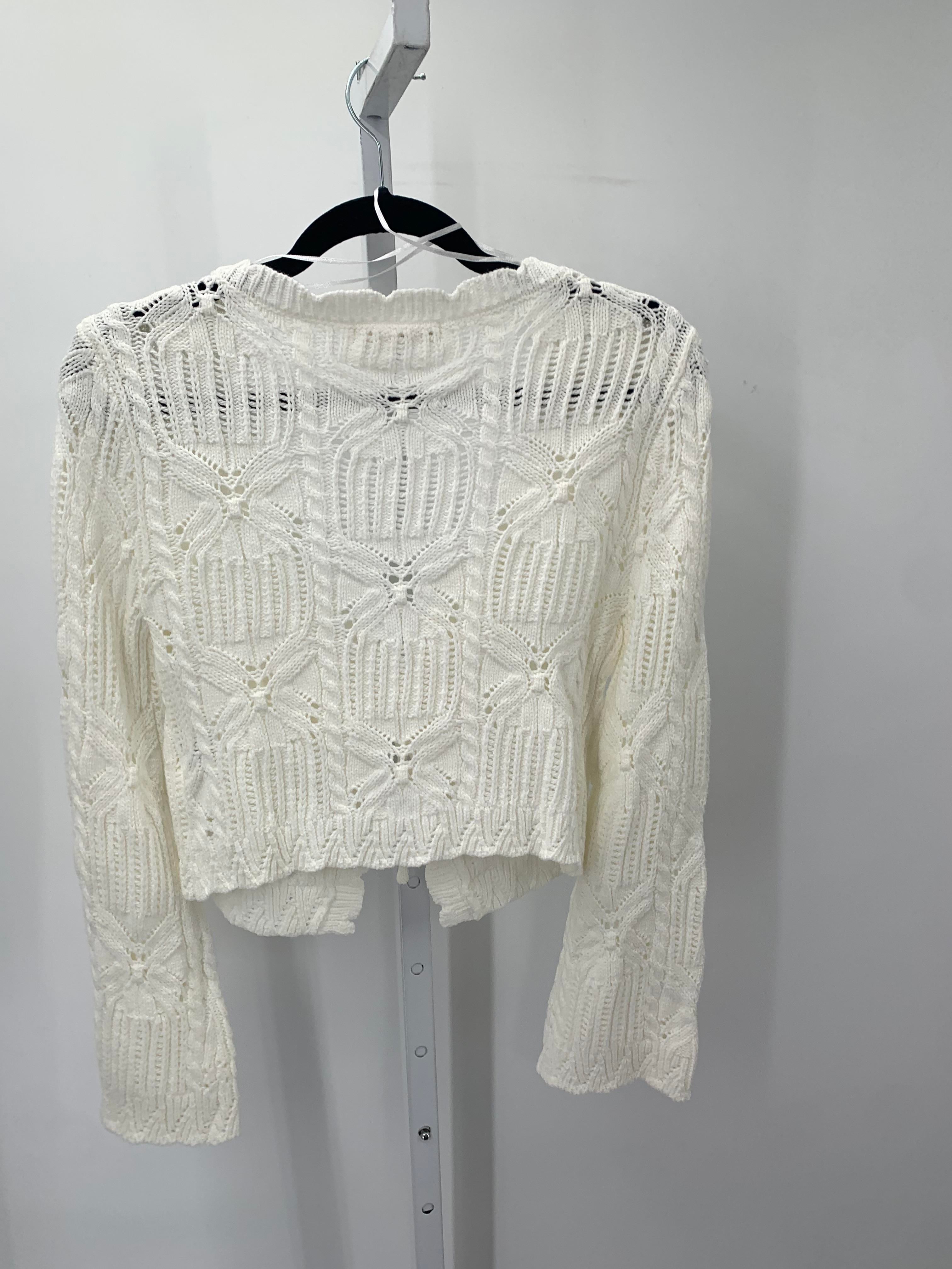 Size Small Juniors Long Sleeve Sweater