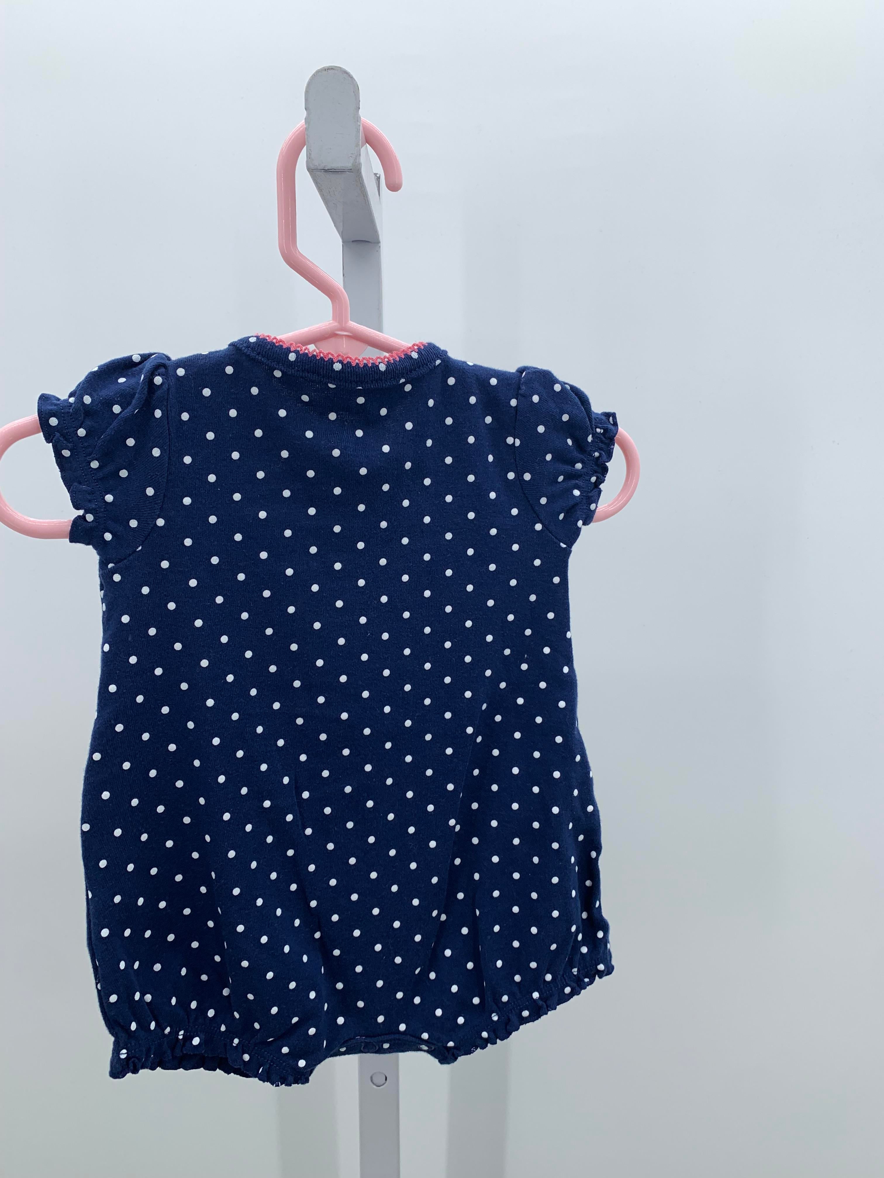 Carters Size 3 Months Girls Short Slv. Romper