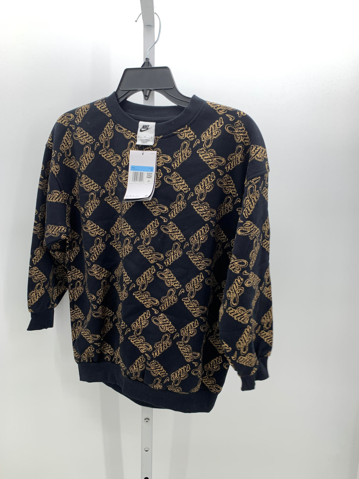NWE BROWN PATTERN KNIT