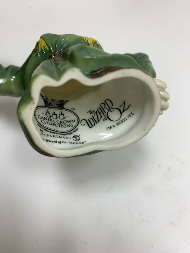WIZARD OF OZ SCARECROW CERAMIC SNUFFER FIGURINE.