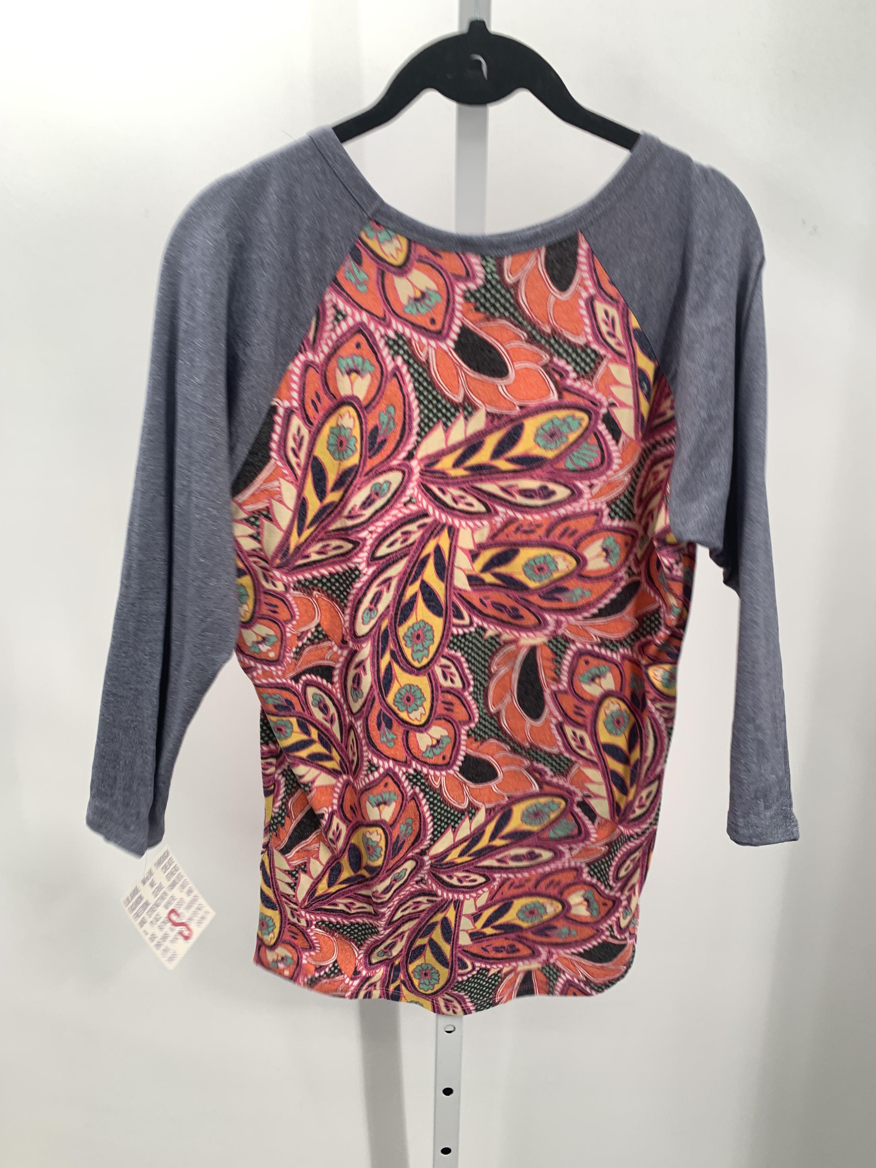 Lularoe Size Small Misses 3/4 Sleeve Shirt