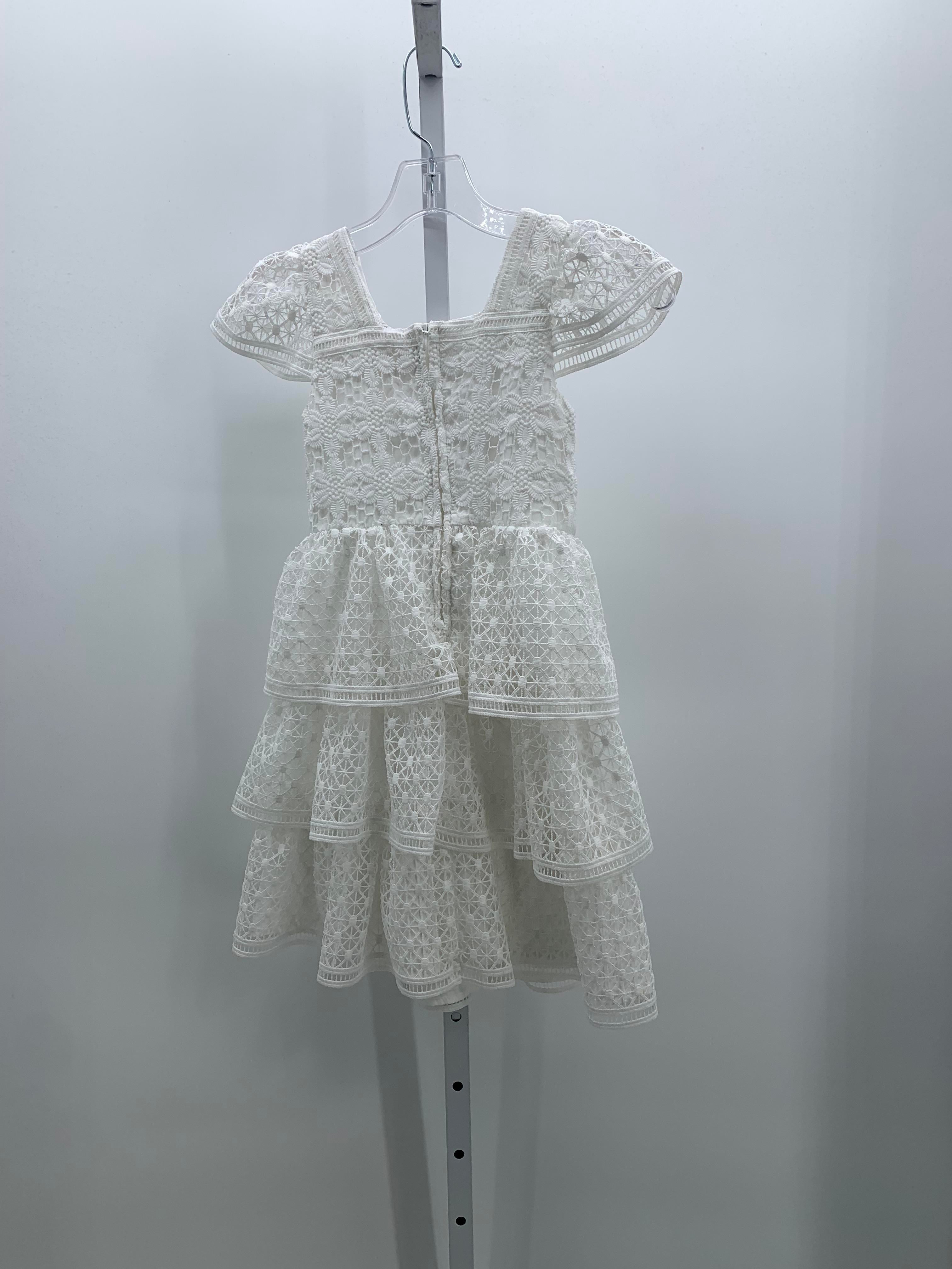 Kensie Size 7 Girls Short Sleeve Dress
