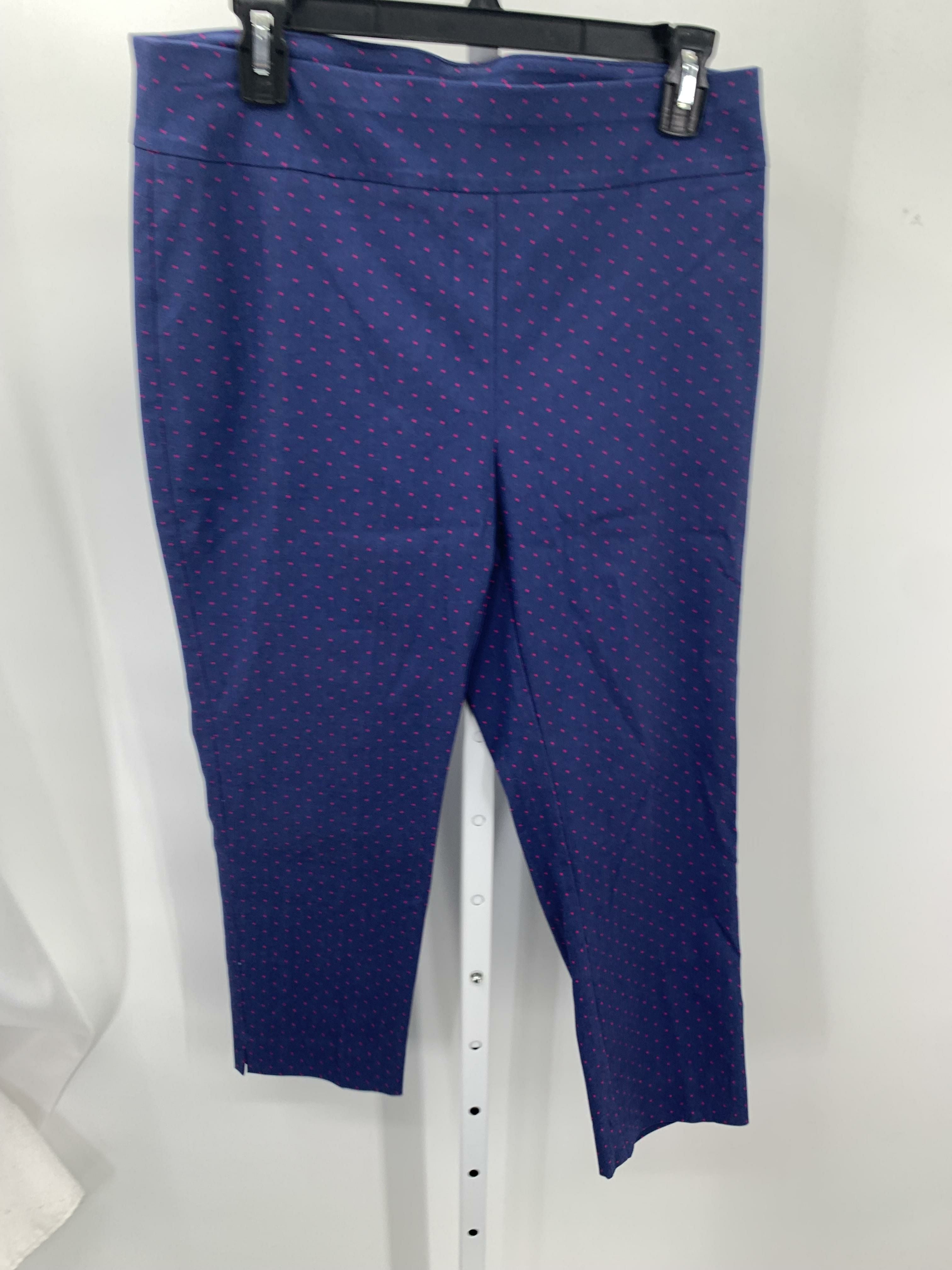 Chico's Size 8 Misses Cropped Pants