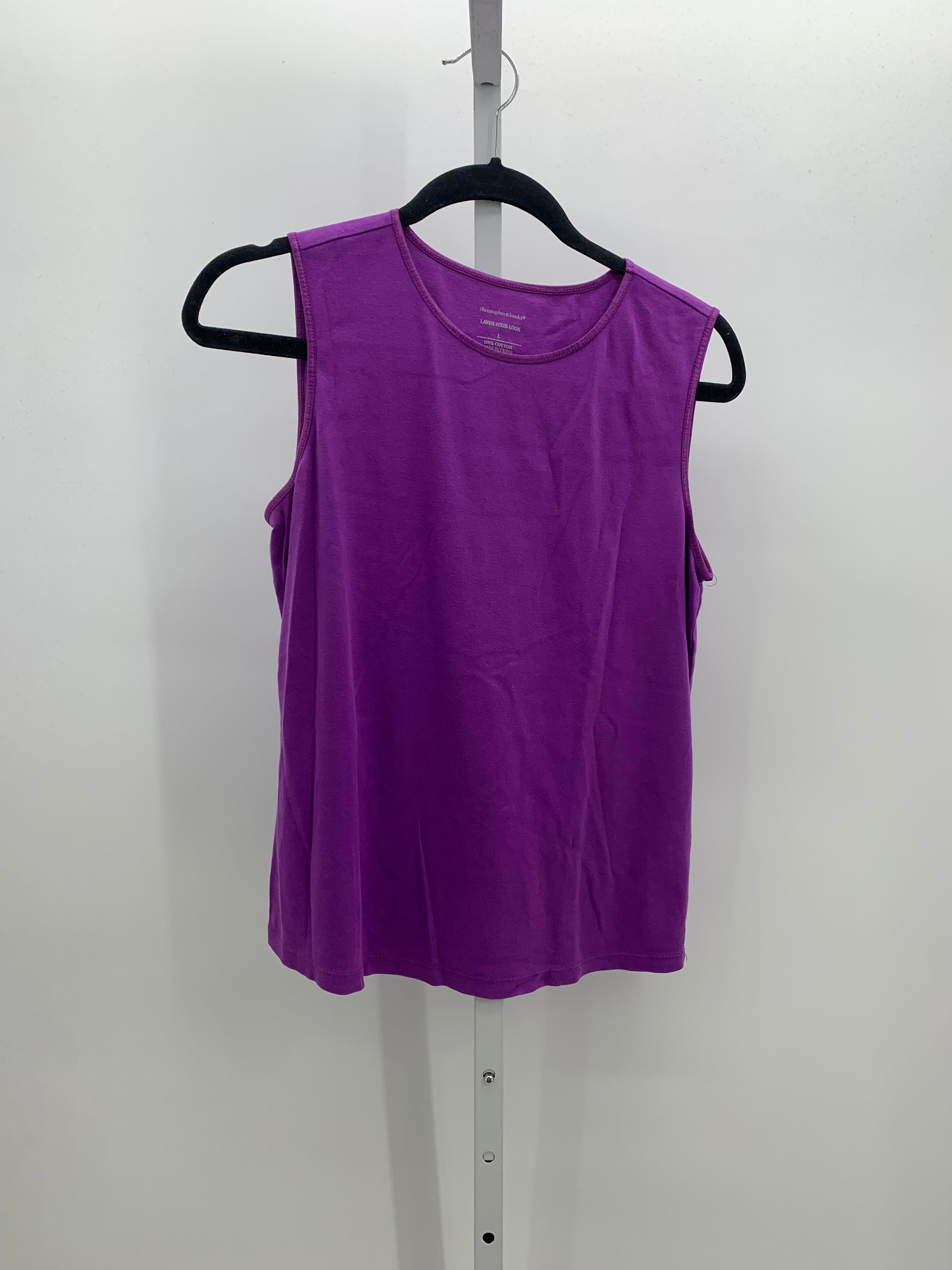 Christopher & Banks Size Large Misses Tank