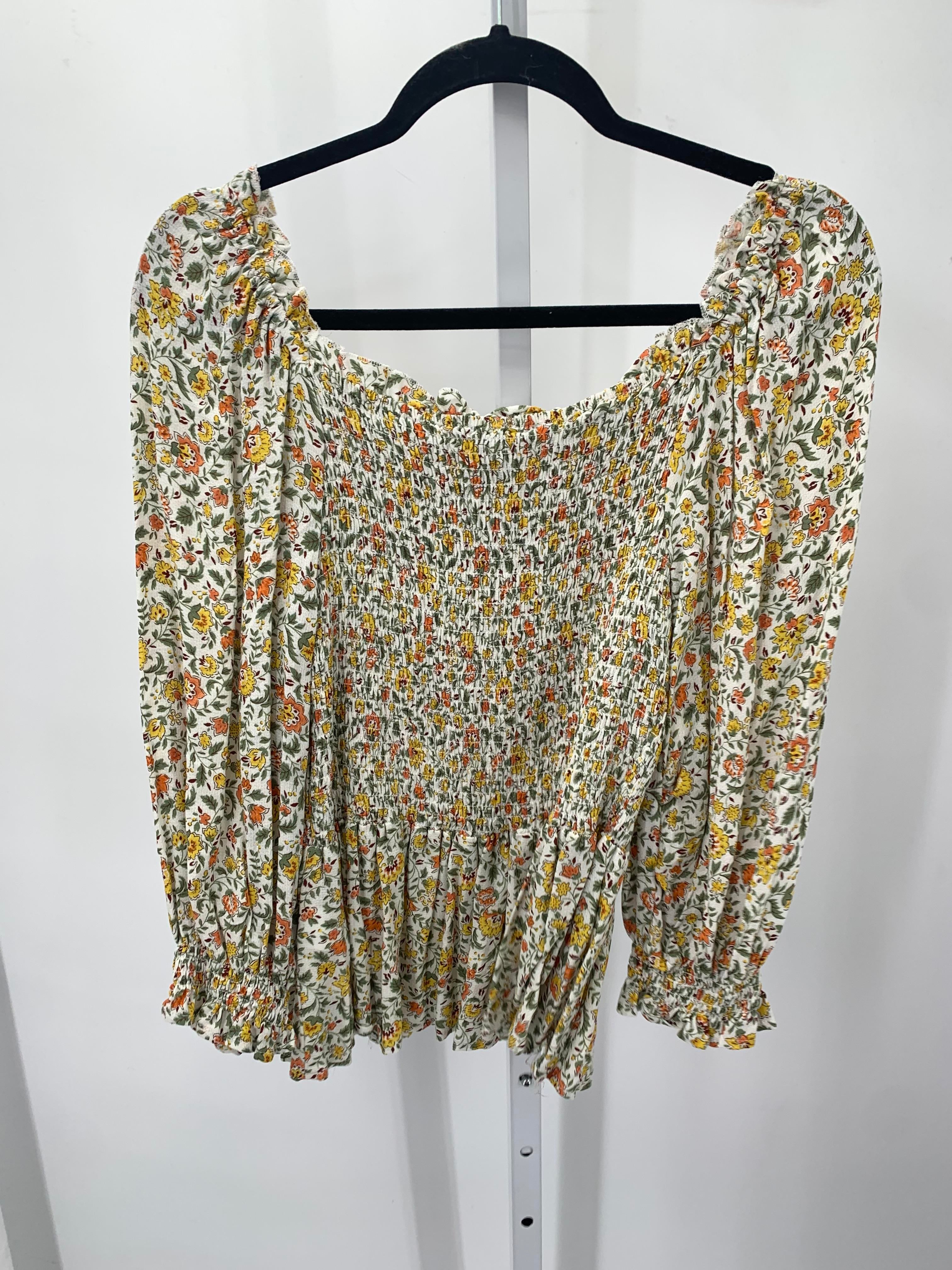 Cynthia Rowley Size Small Misses Long Sleeve Shirt