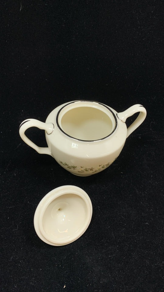 LENOX BROOKDALE SUGAR DISH.