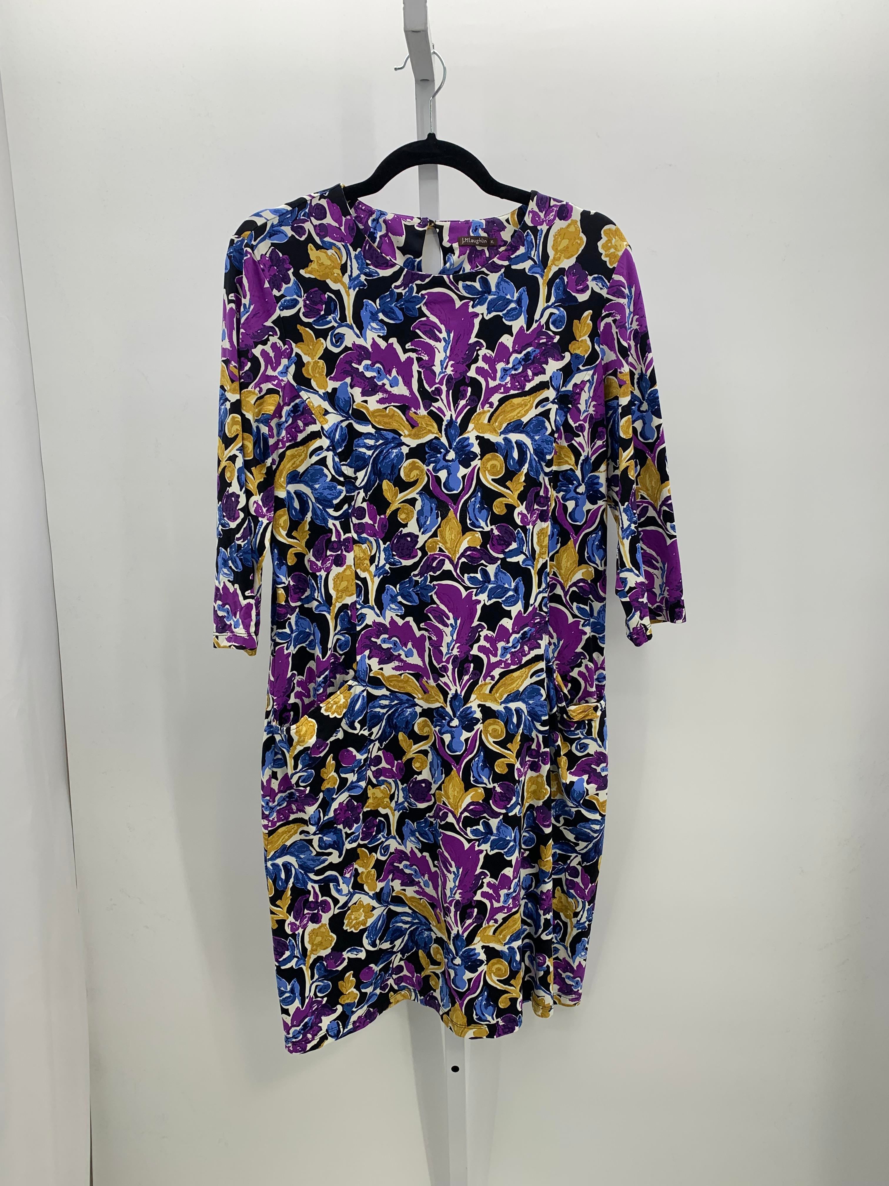Size Extra Large Misses 3/4 Sleeve Dress