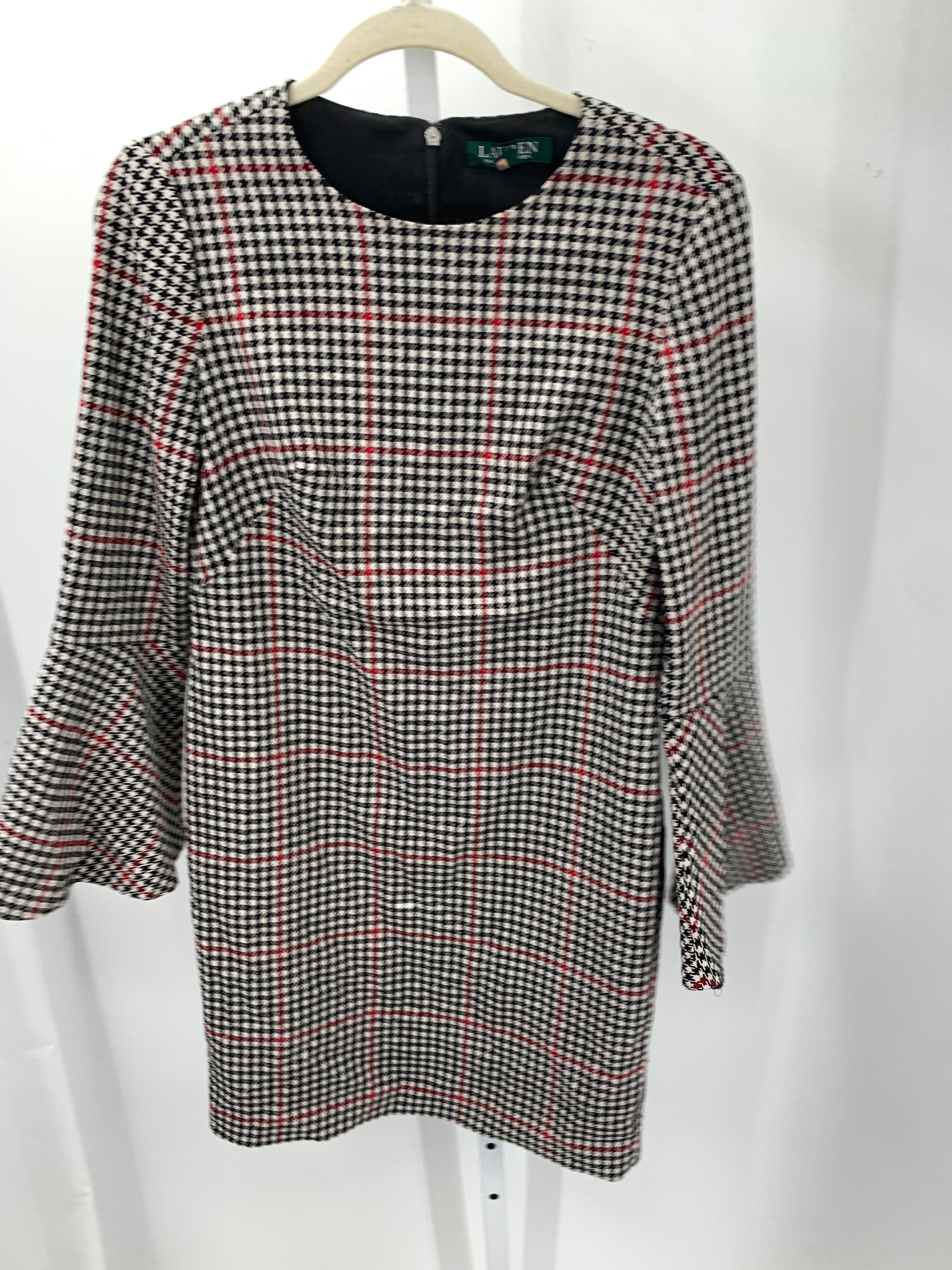 Ralph Lauren Size 4 Misses Long Sleeve Dress