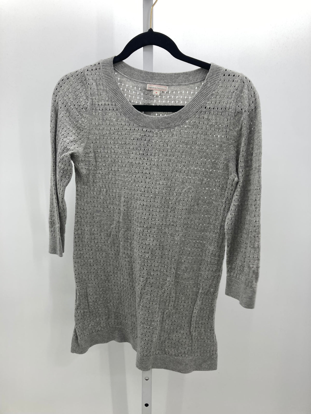 Gap Grey Size Medium Maternity Long Sleeve Sweater