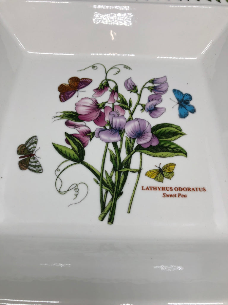 SQUARE BOTANIC SERVING DISH BOWL.