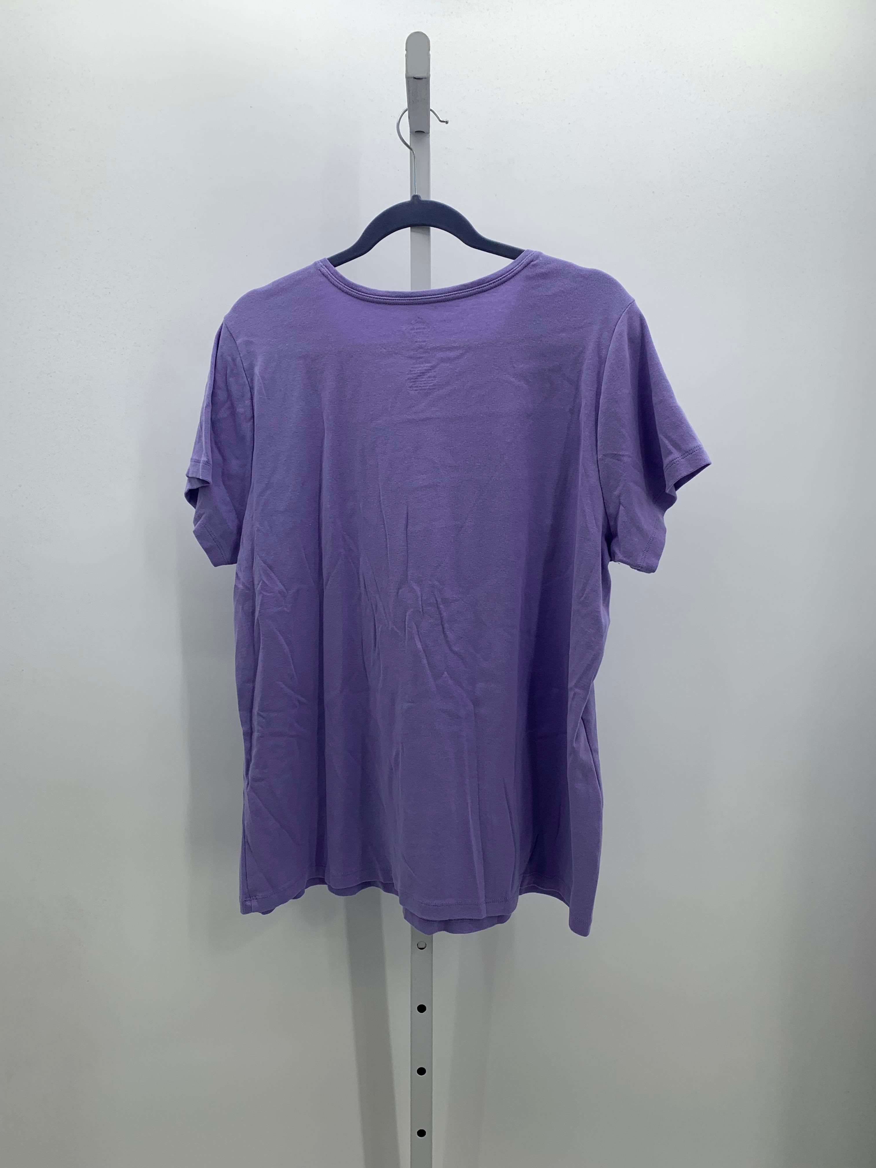 St. Johns Bay Size 2X Womens Short Sleeve Shirt