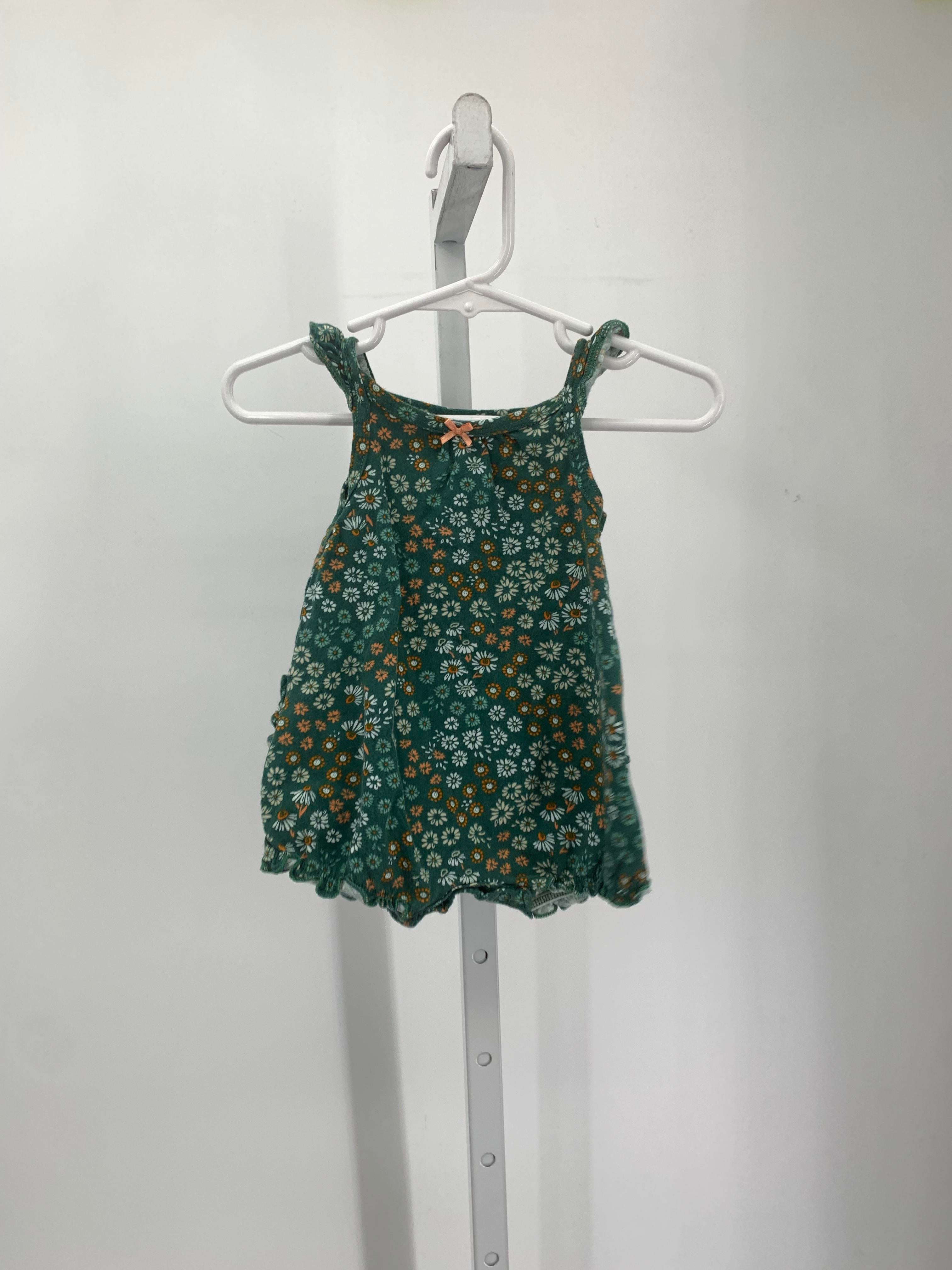 Carters Size Newborn Girls Sleeveless Romper