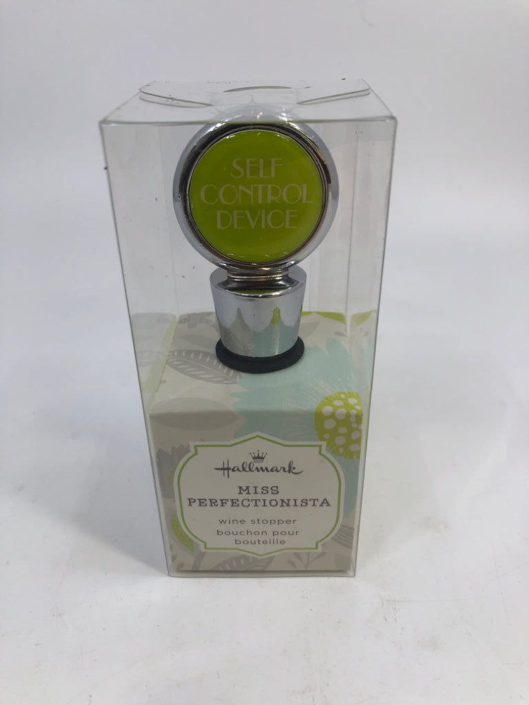 NIP WINE STOPPER MISS PERFECTIONISTA.