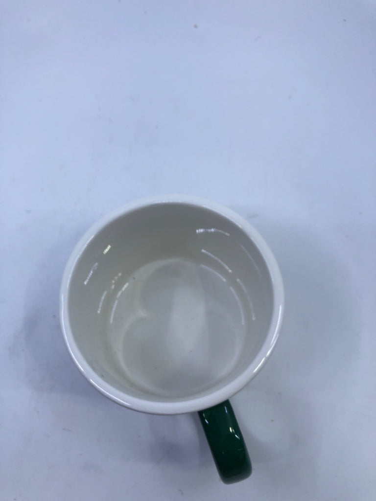 CHRISTMAS TREE MUG- CRATE & BARREL.