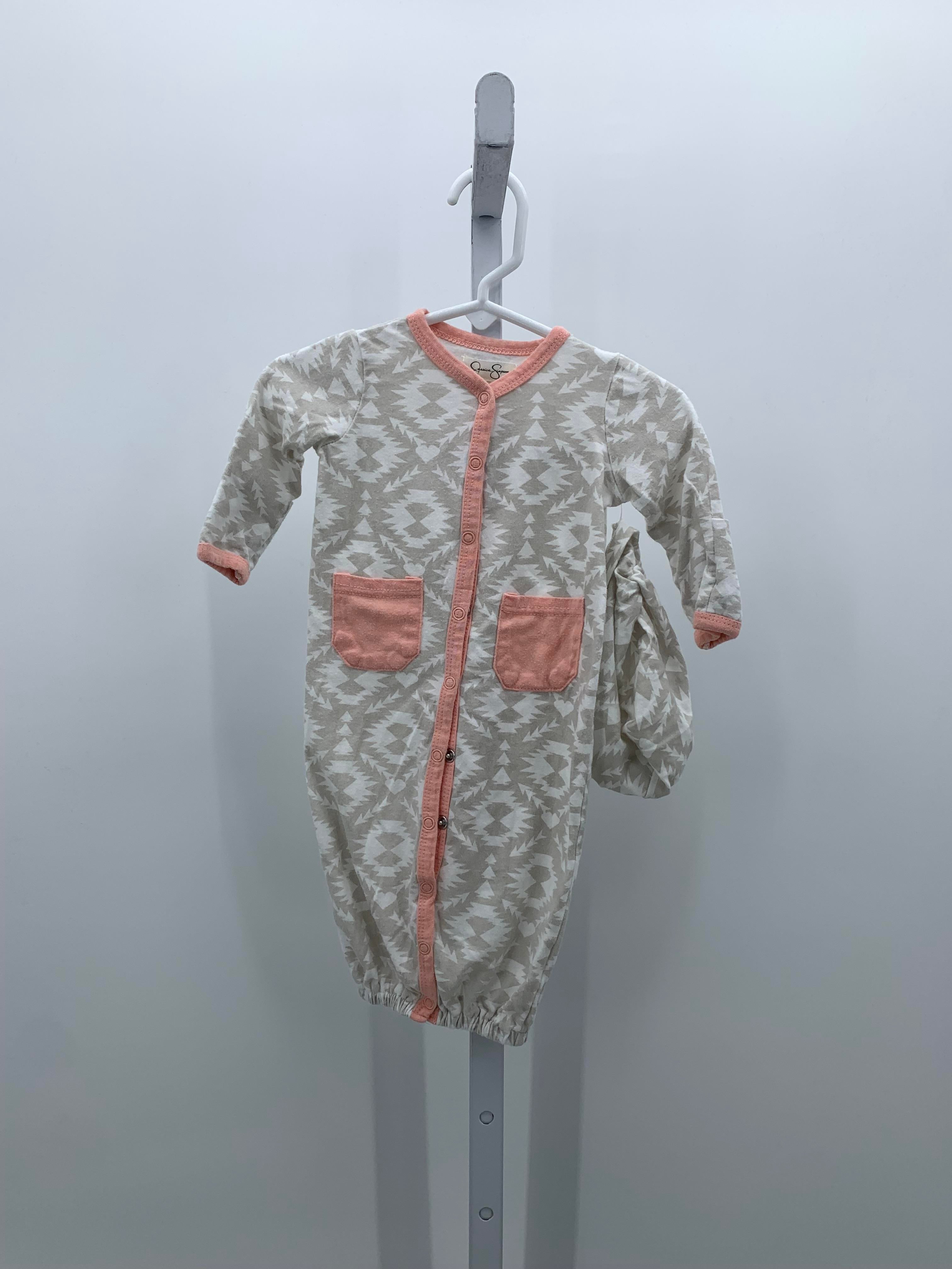 Jessica Simpson Size 0-3 months Girls Gown Sleeper