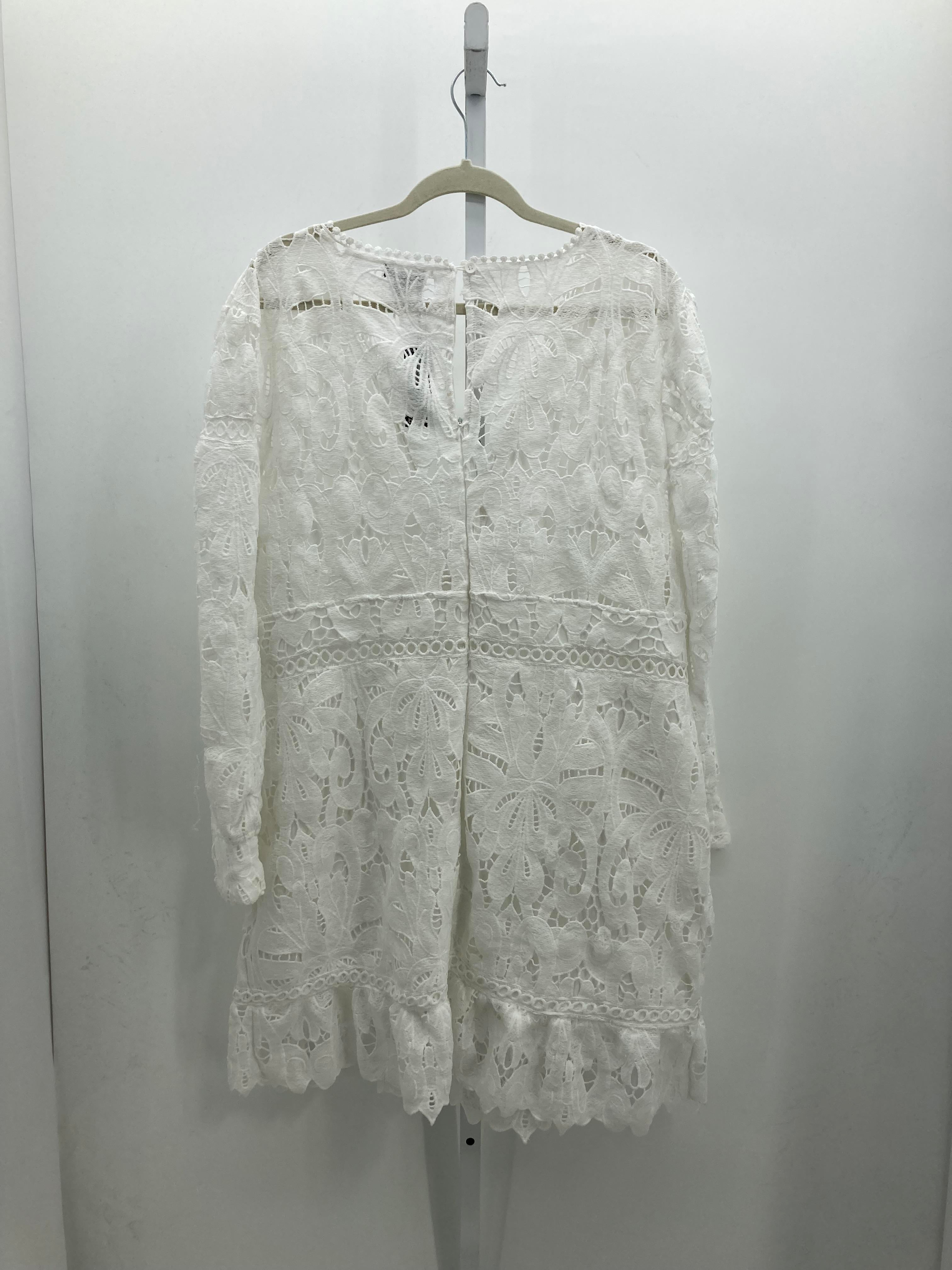 boohoo Size 20 W Womens Long Sleeve Dress
