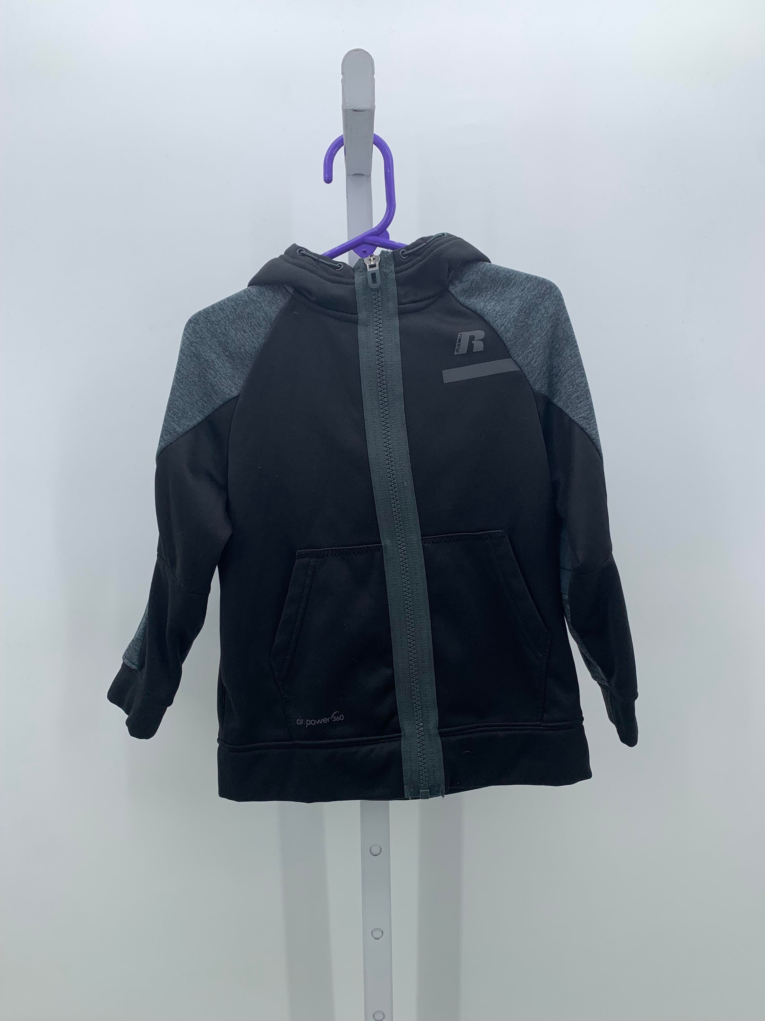 HOODED ZIP IP KNIT