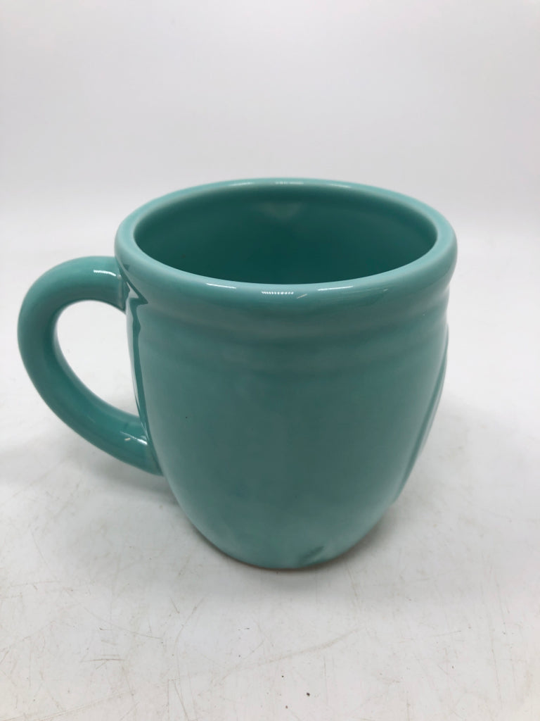 EMBOSSED OWL MUG.