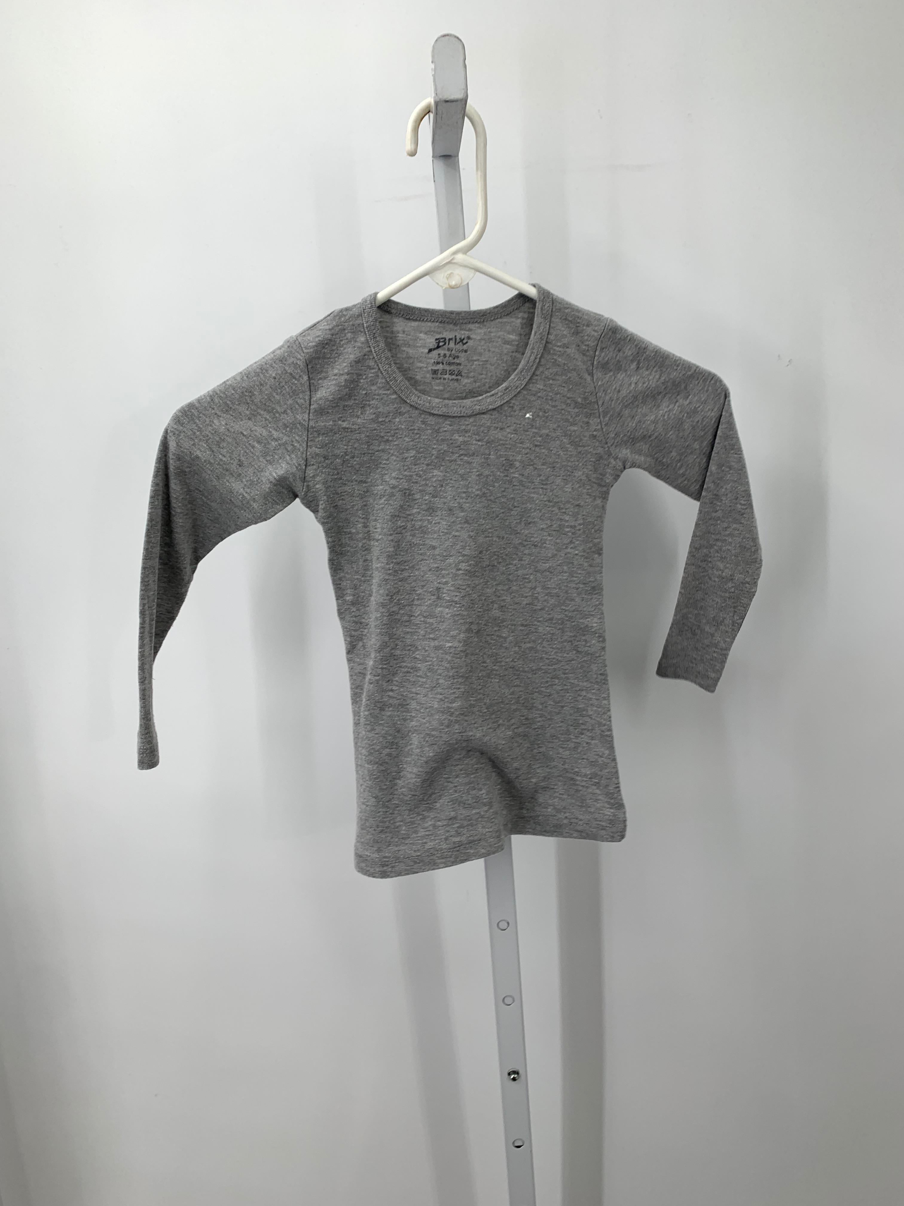 Brix Size 5-6 Boys Long Sleeve Shirt