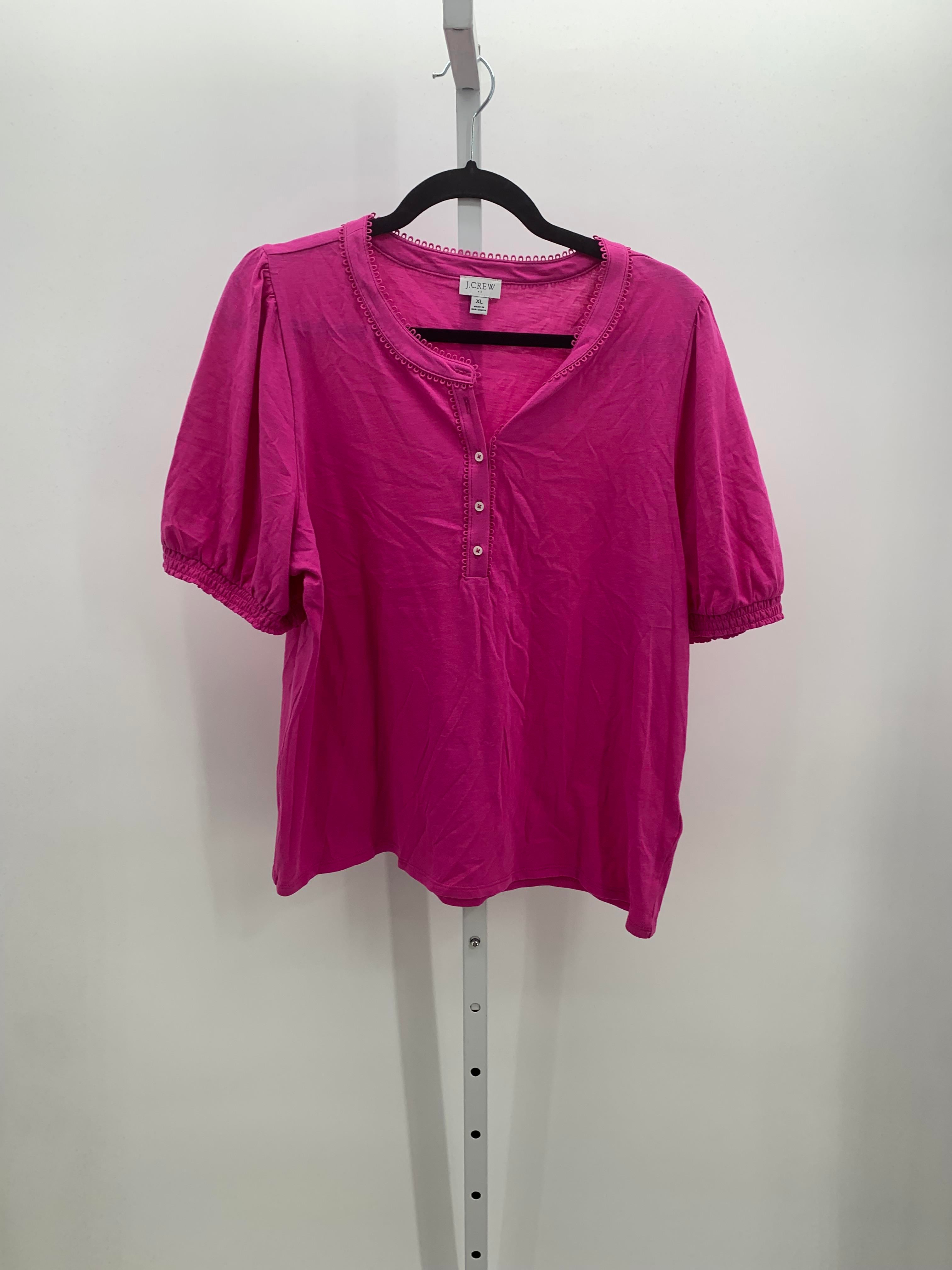 J. Crew Size Extra Large Misses Short Sleeve Shirt