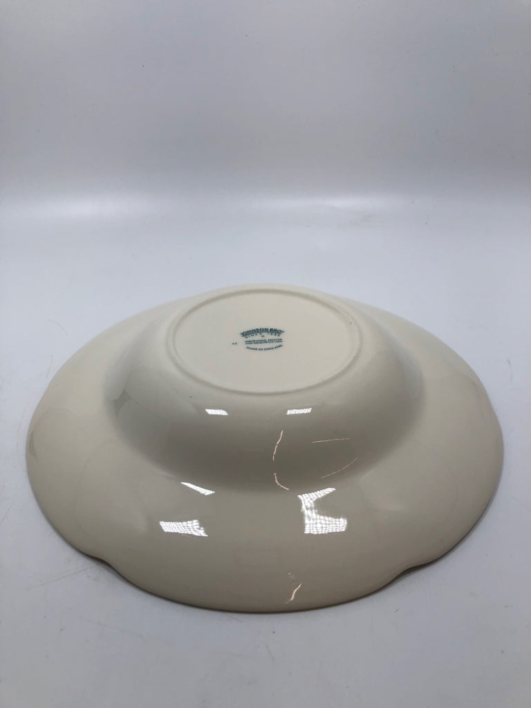 7 "WINDSOR IN 1792" JOHNSON BROS SOUP BOWLS.