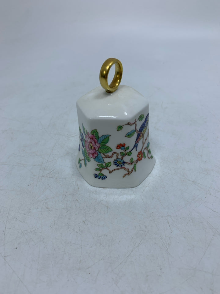 SMALL BELL W/ CHERRY BLOSSOMS/BIRDS.